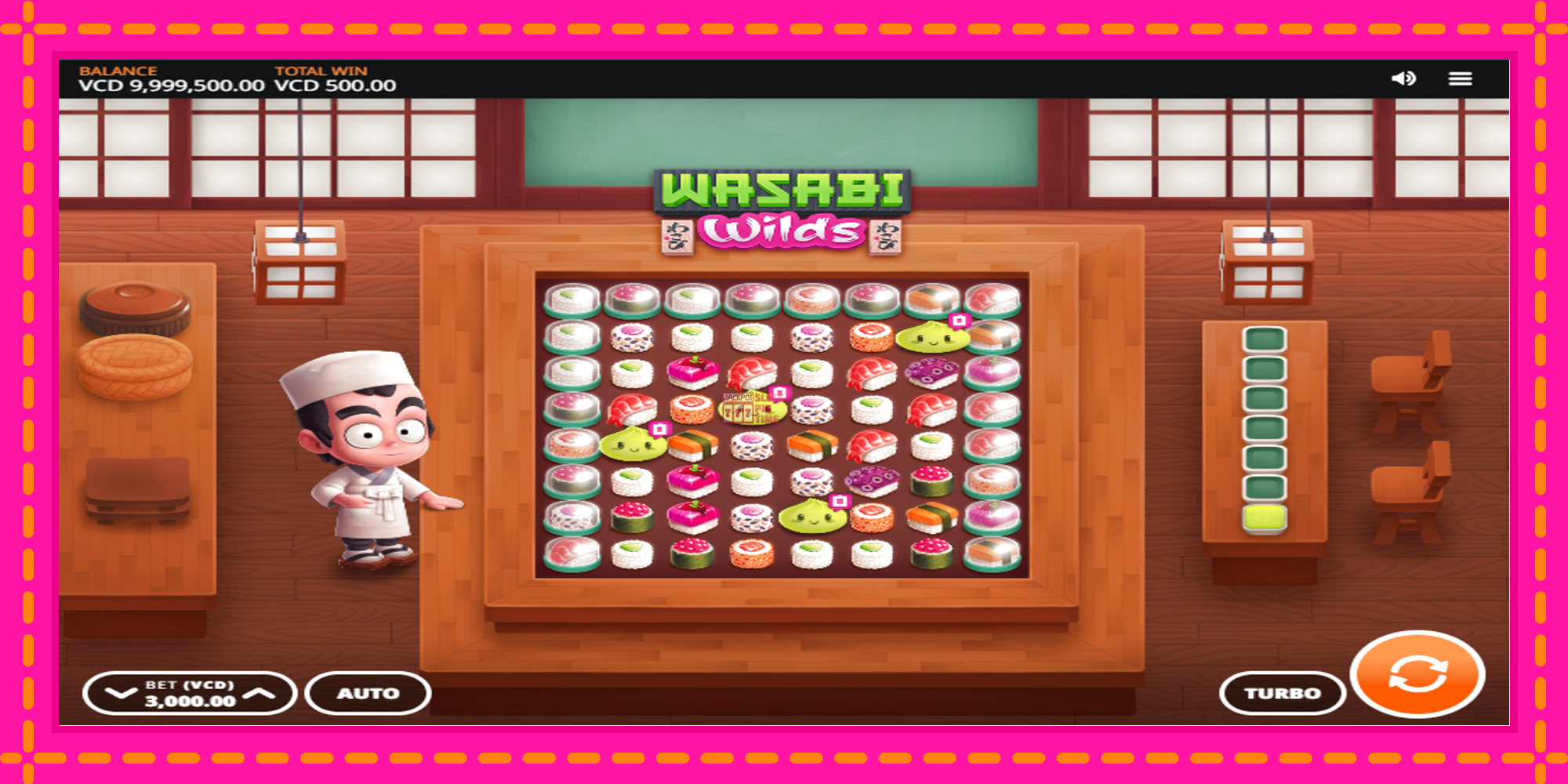 Slot machine Wasabi Wilds gratuitamente, immagine 3