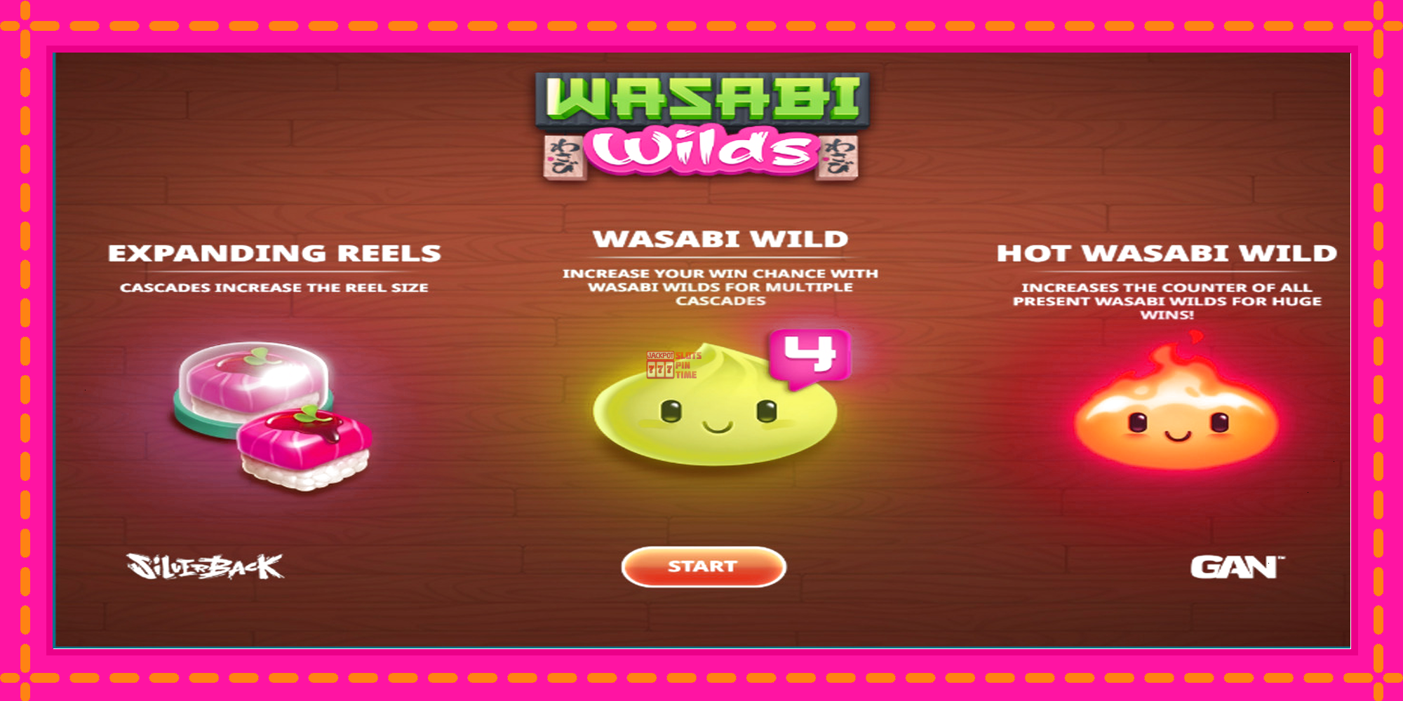 Slot machine Wasabi Wilds gratuitamente, immagine 4