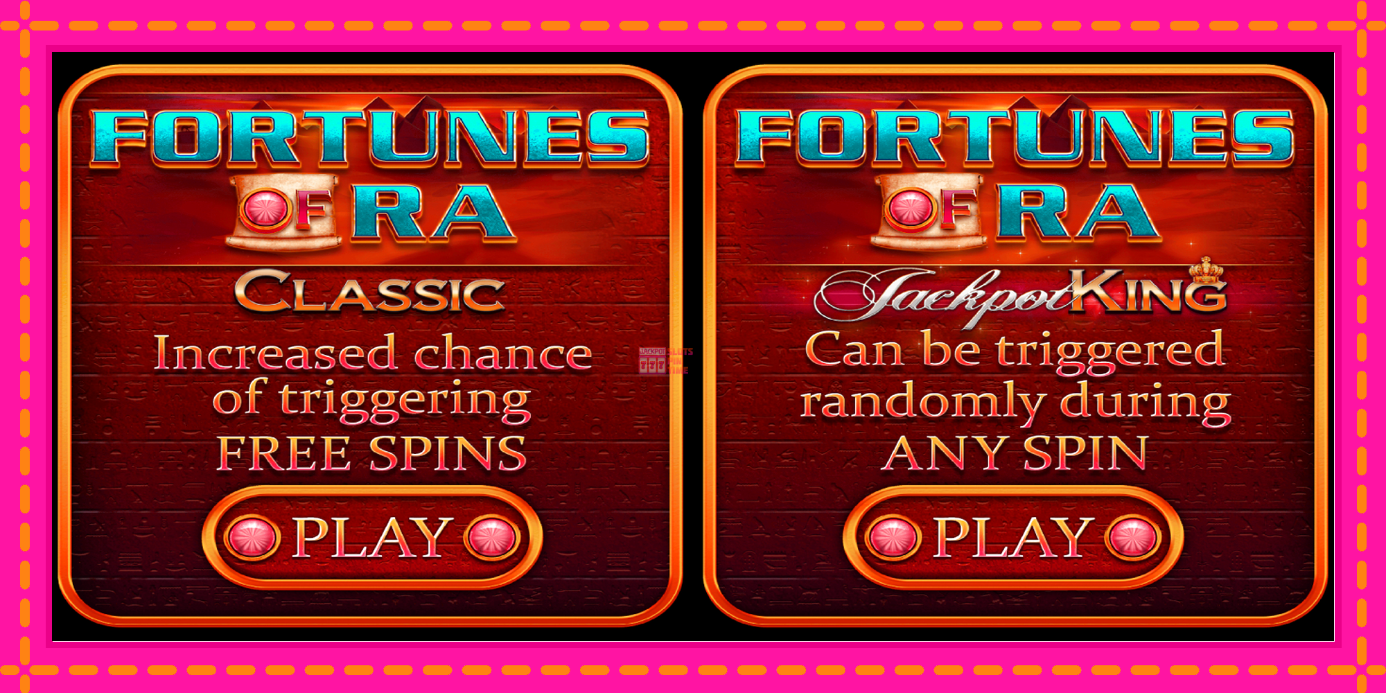 Slot machine Fortunes of Ra gratuitamente, immagine 1