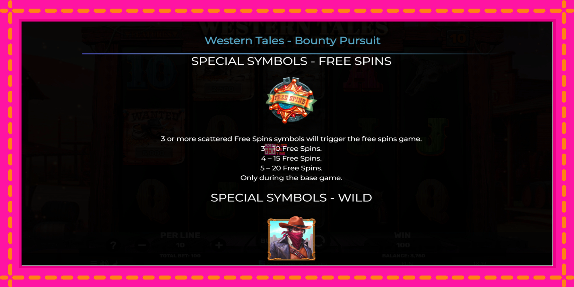 Slot machine Western Tales - Bounty Pursuit gratuitamente, immagine 5