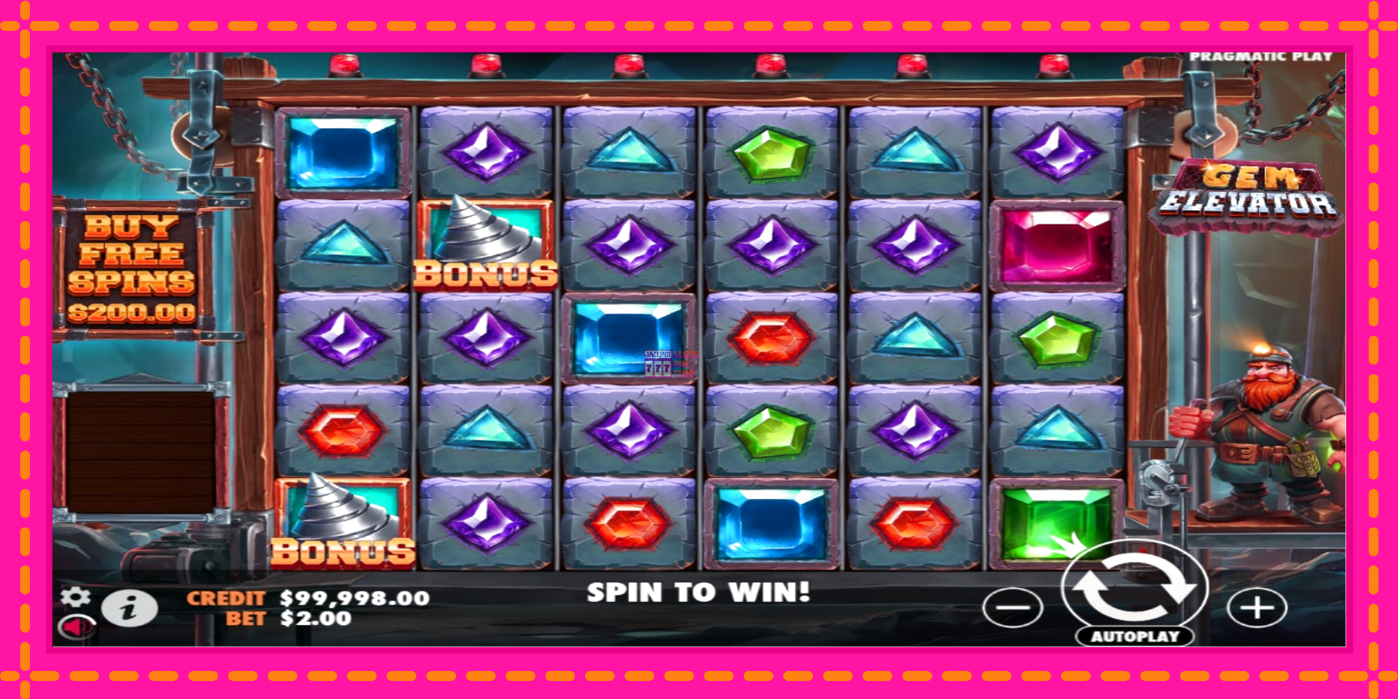 Slot machine Gem Elevator gratuitamente, immagine 2