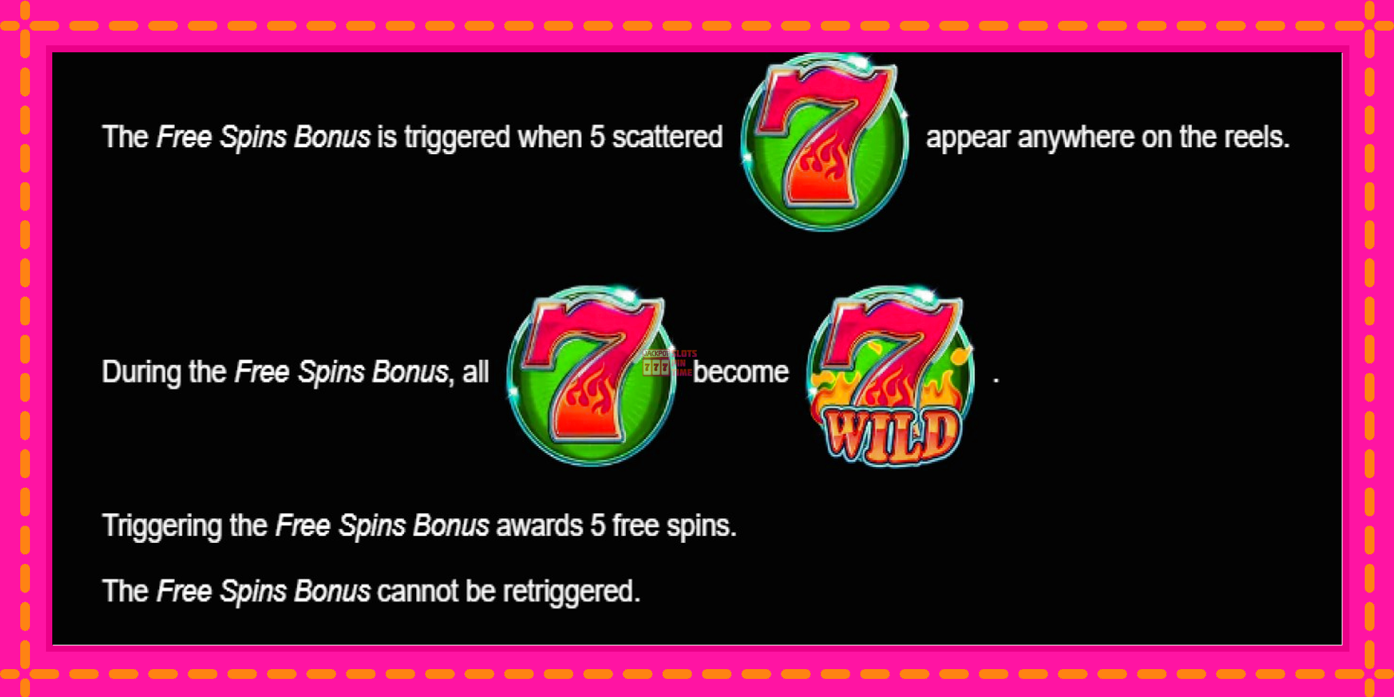 Slot machine 7s Wild Gold gratuitamente, immagine 6