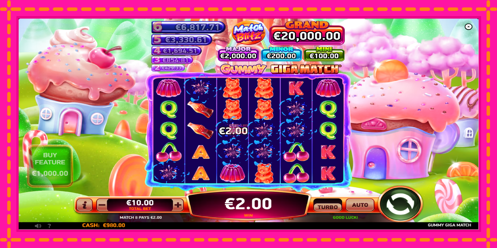 Slot machine Gummy Giga Match gratuitamente, immagine 3