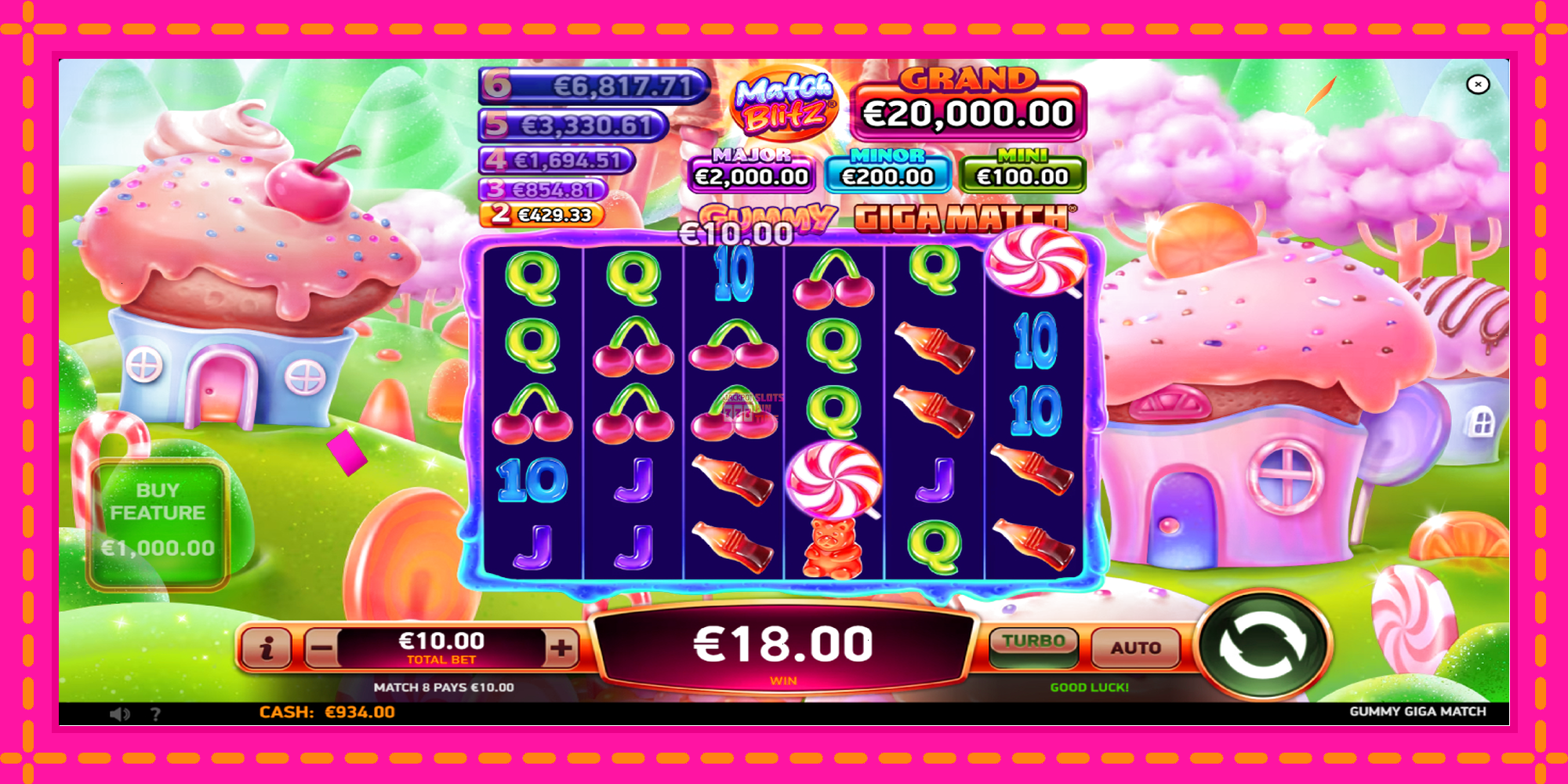 Slot machine Gummy Giga Match gratuitamente, immagine 4