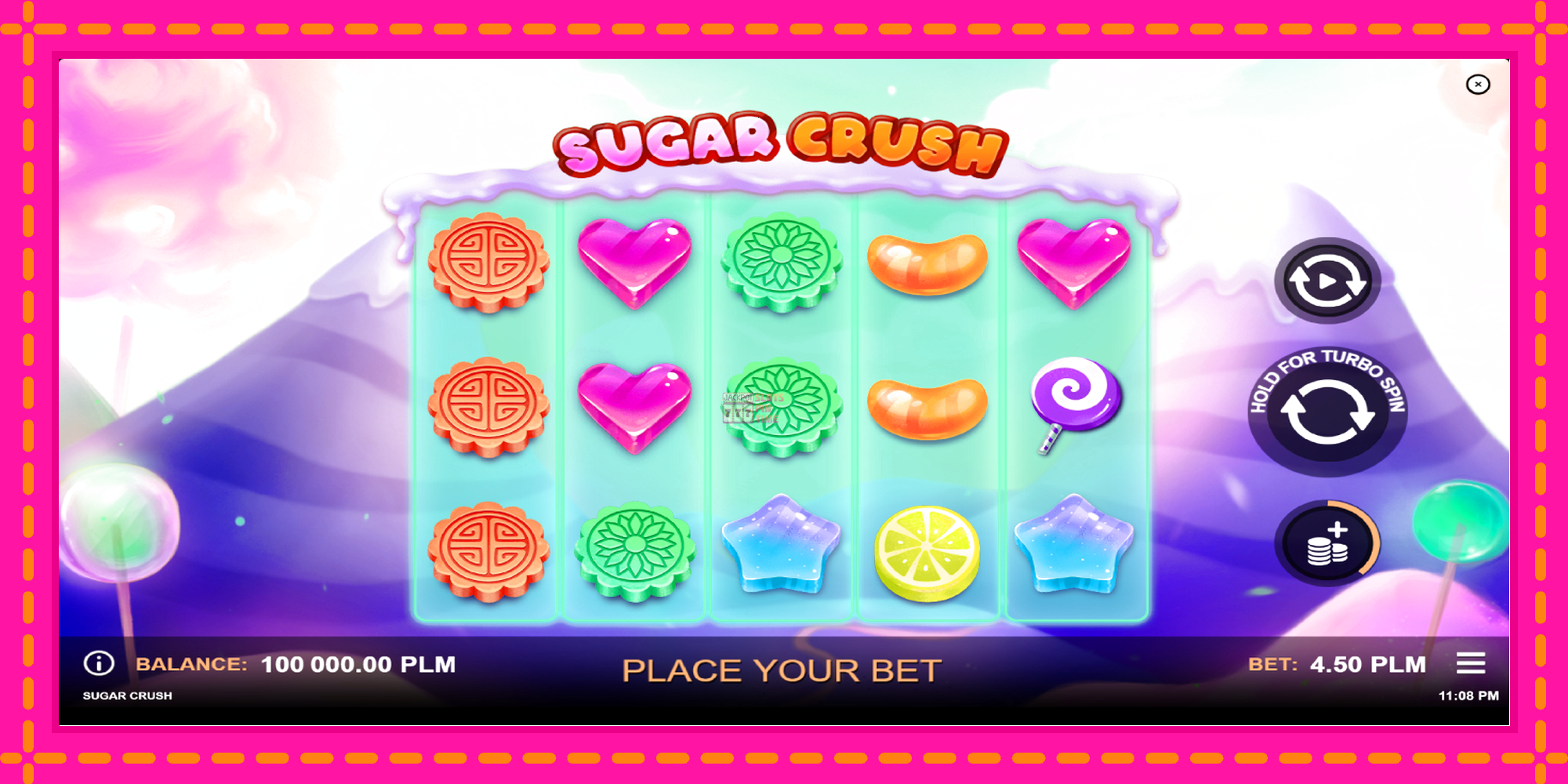 Slot machine Sugar Crush gratuitamente, immagine 1