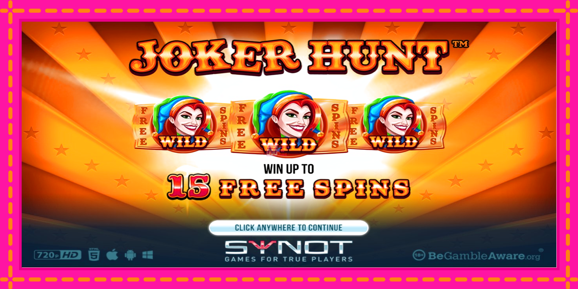 Slot machine Joker Hunt gratuitamente, immagine 1