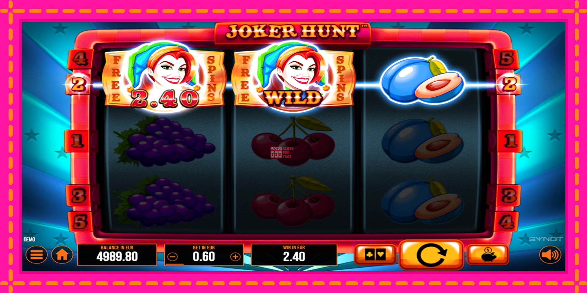 Slot machine Joker Hunt gratuitamente, immagine 3