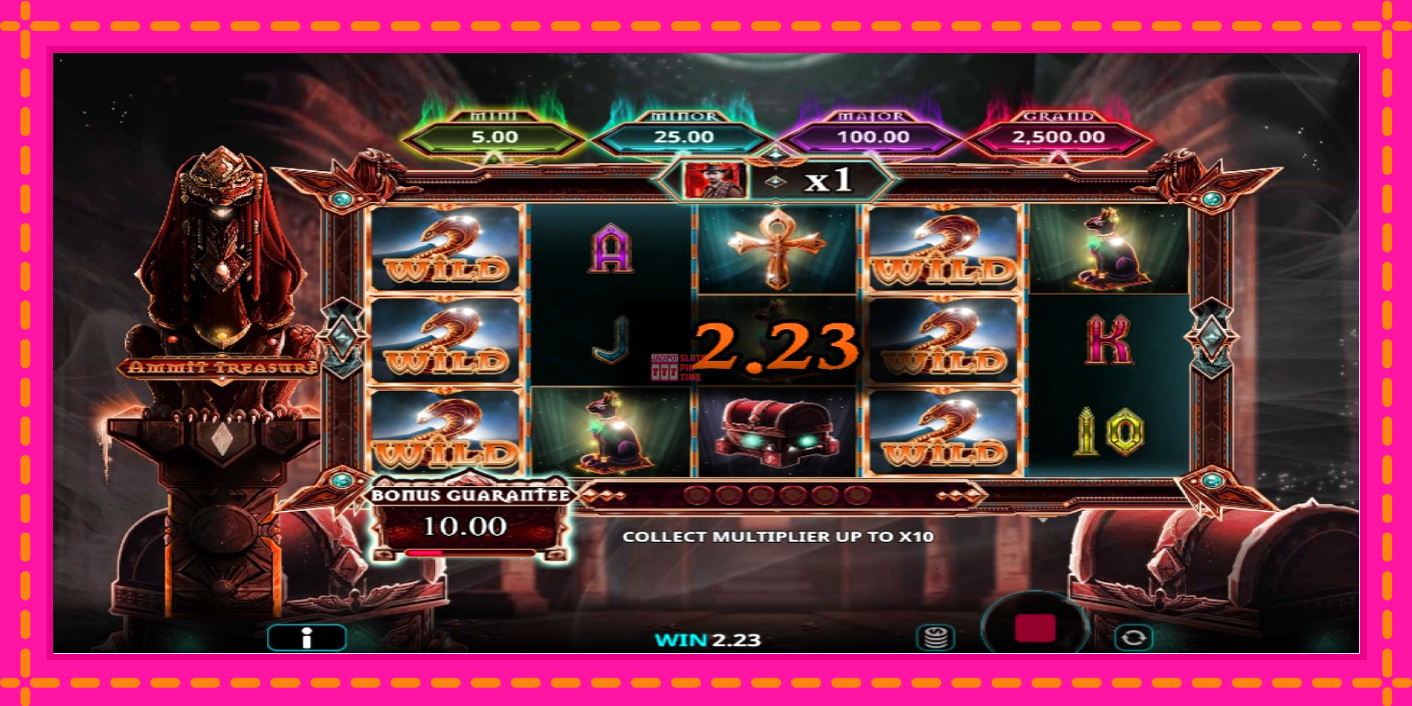 Slot machine Ammit Treasure gratuitamente, immagine 2