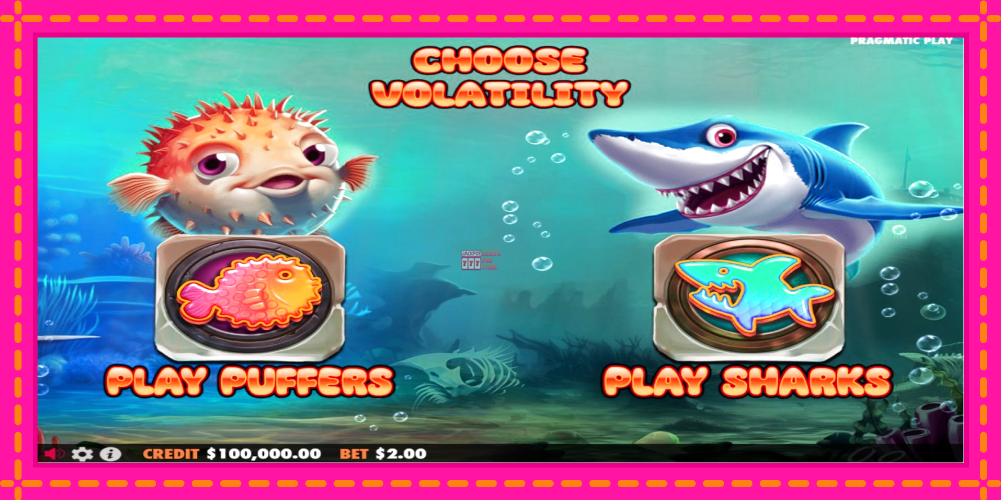 Slot machine Puffers Vs Sharks gratuitamente, immagine 1