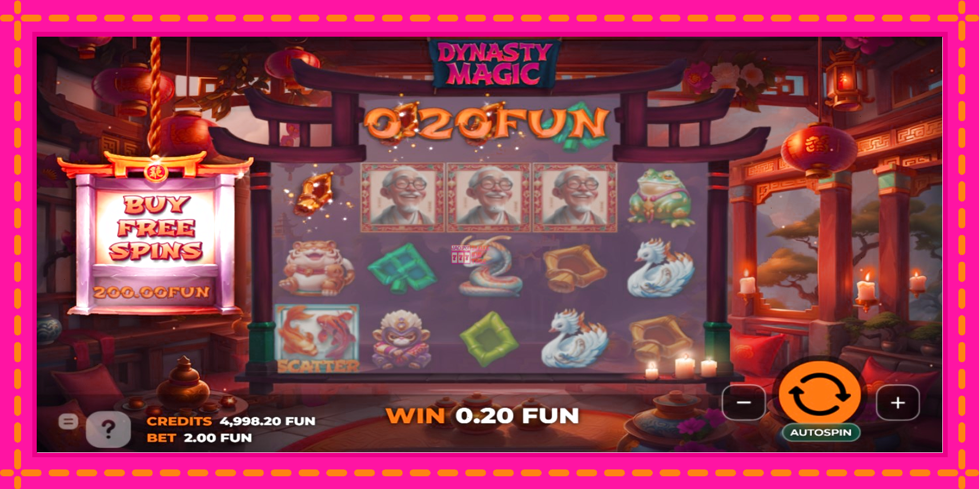 Slot machine Dynasty Magic gratuitamente, immagine 3