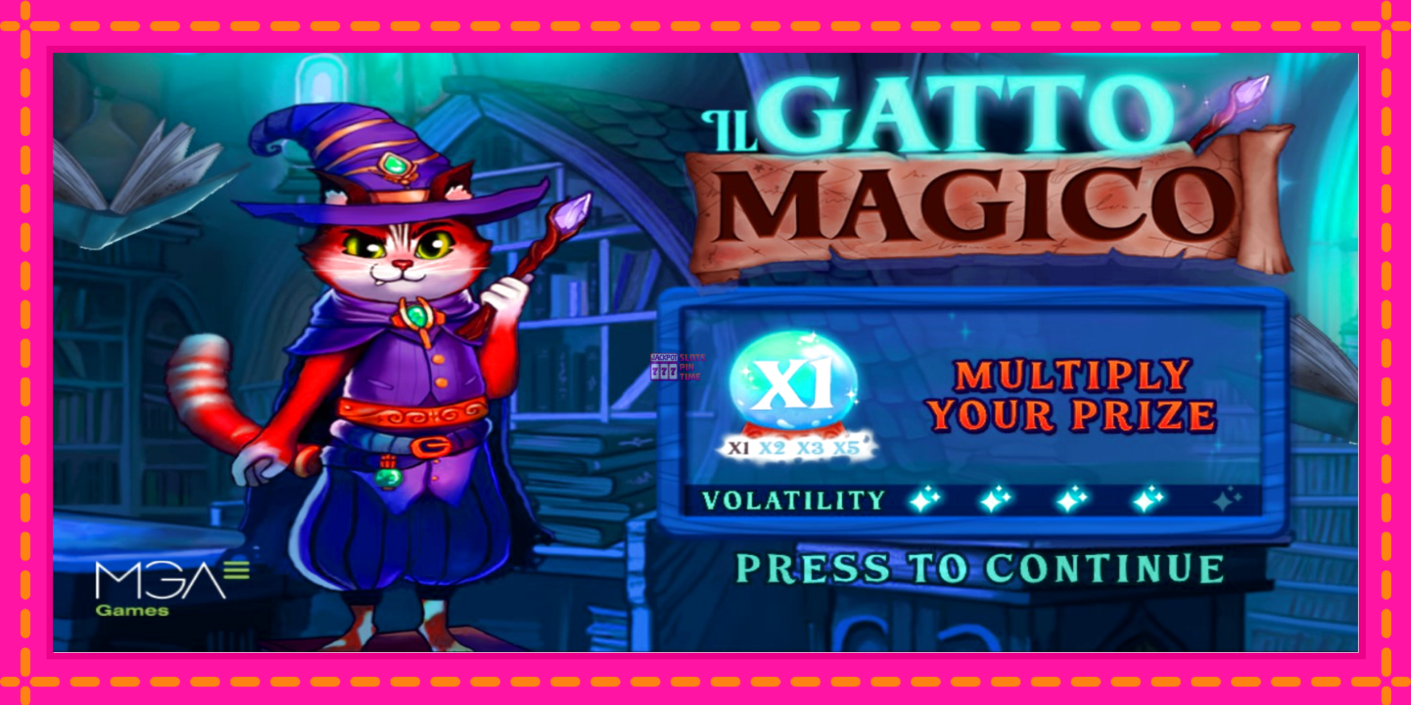 Slot machine Il Gatto Magico gratuitamente, immagine 1