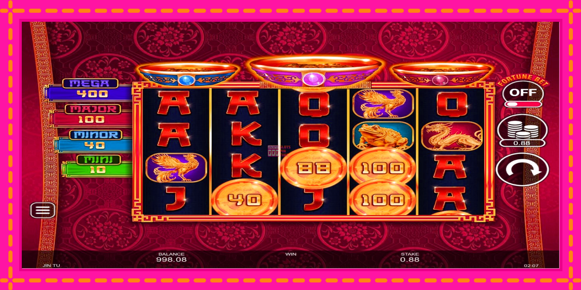 Slot machine JinTu gratuitamente, immagine 2