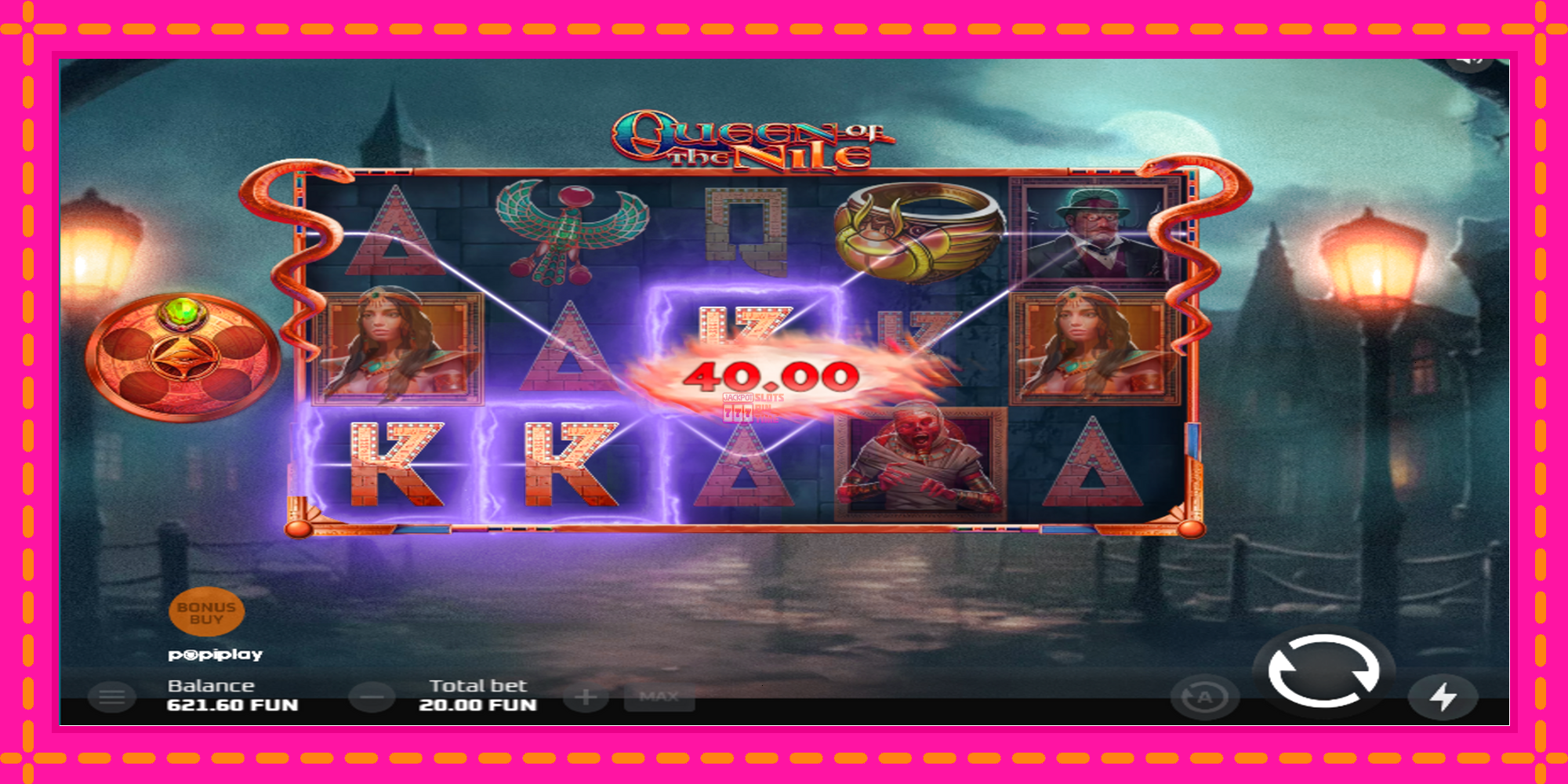 Slot machine Queen of the Nile gratuitamente, immagine 6