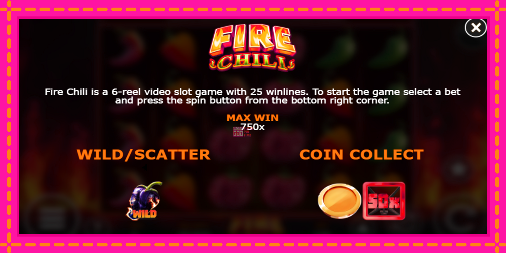 Slot machine Fire Chili gratuitamente, immagine 2