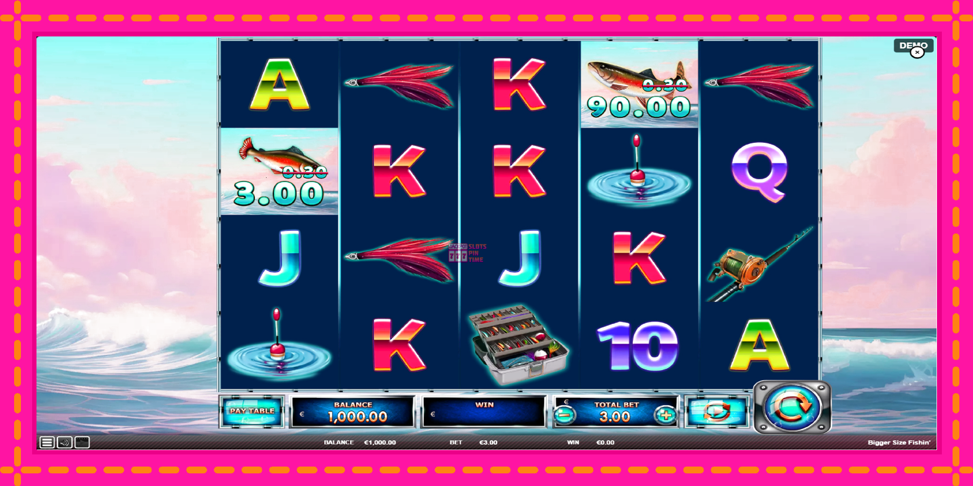 Slot machine Bigger Size Fishin gratuitamente, immagine 2