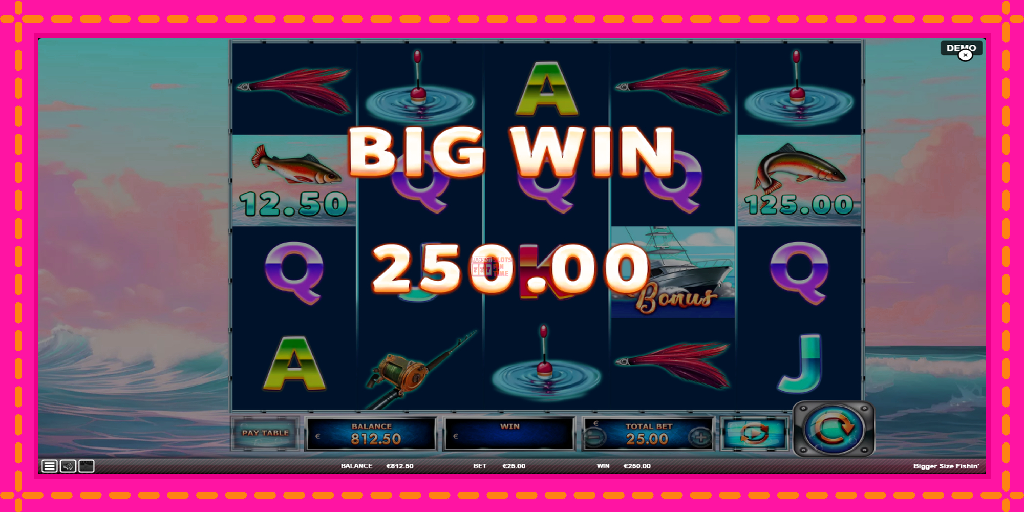 Slot machine Bigger Size Fishin gratuitamente, immagine 4