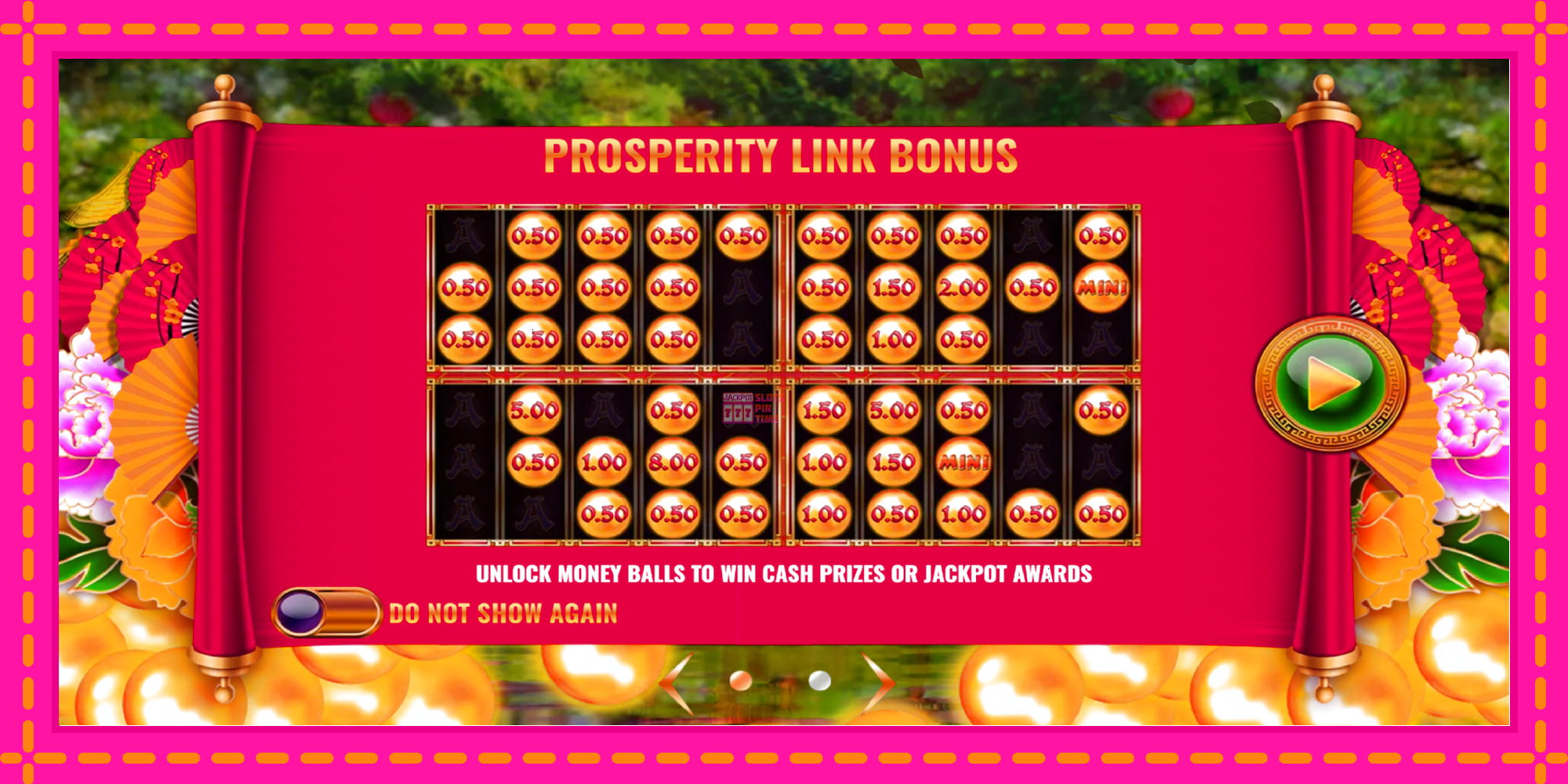 Slot machine Prosperity Link - Cai Yun Heng Tong gratuitamente, immagine 2