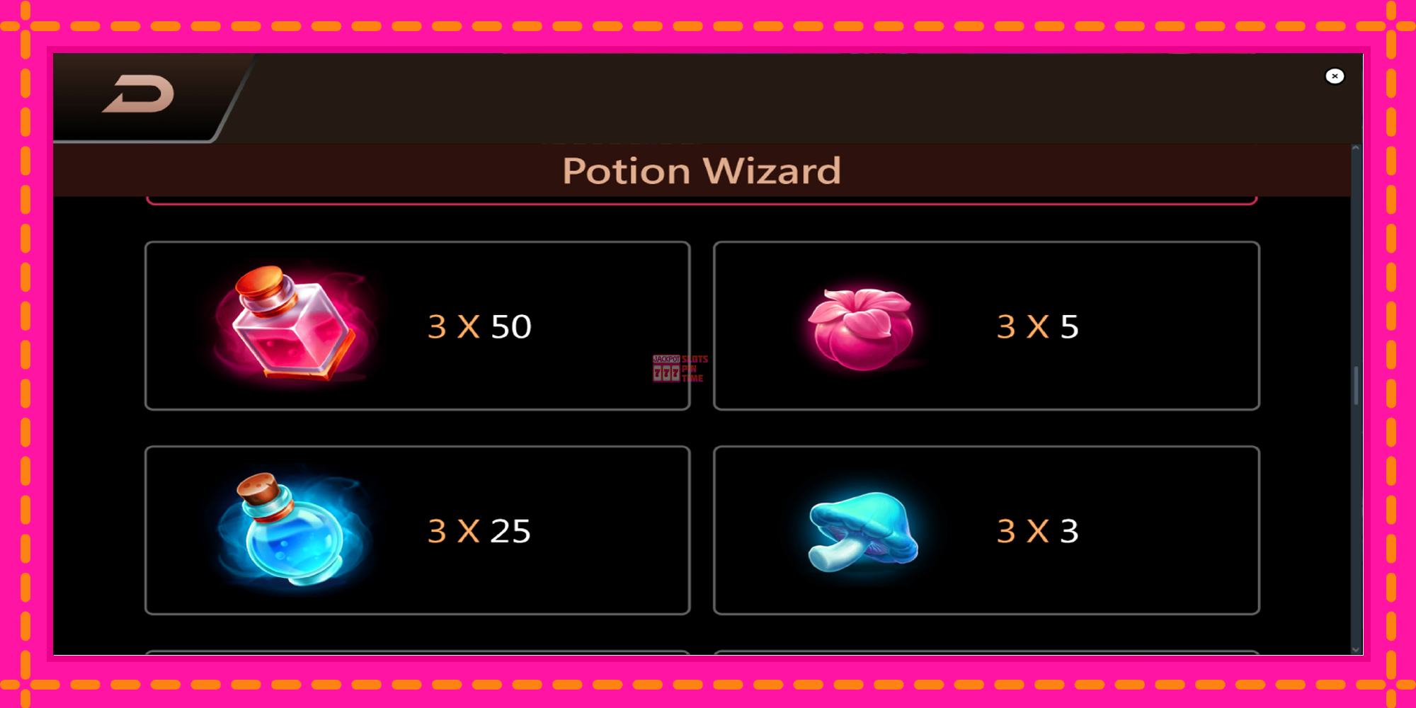 Slot machine Potion Wizard gratuitamente, immagine 6