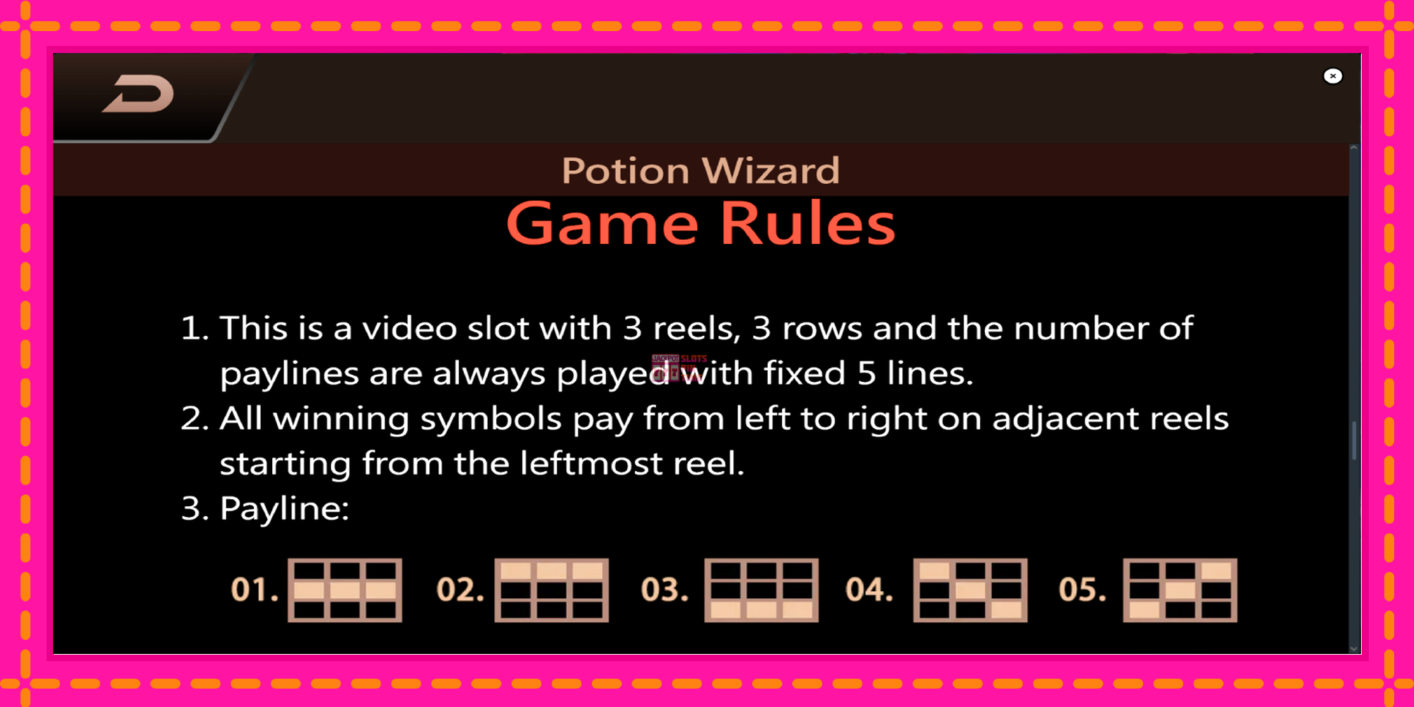 Slot machine Potion Wizard gratuitamente, immagine 7