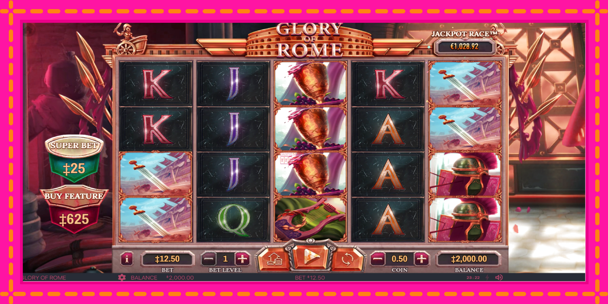 Slot machine Glory of Rome gratuitamente, immagine 2