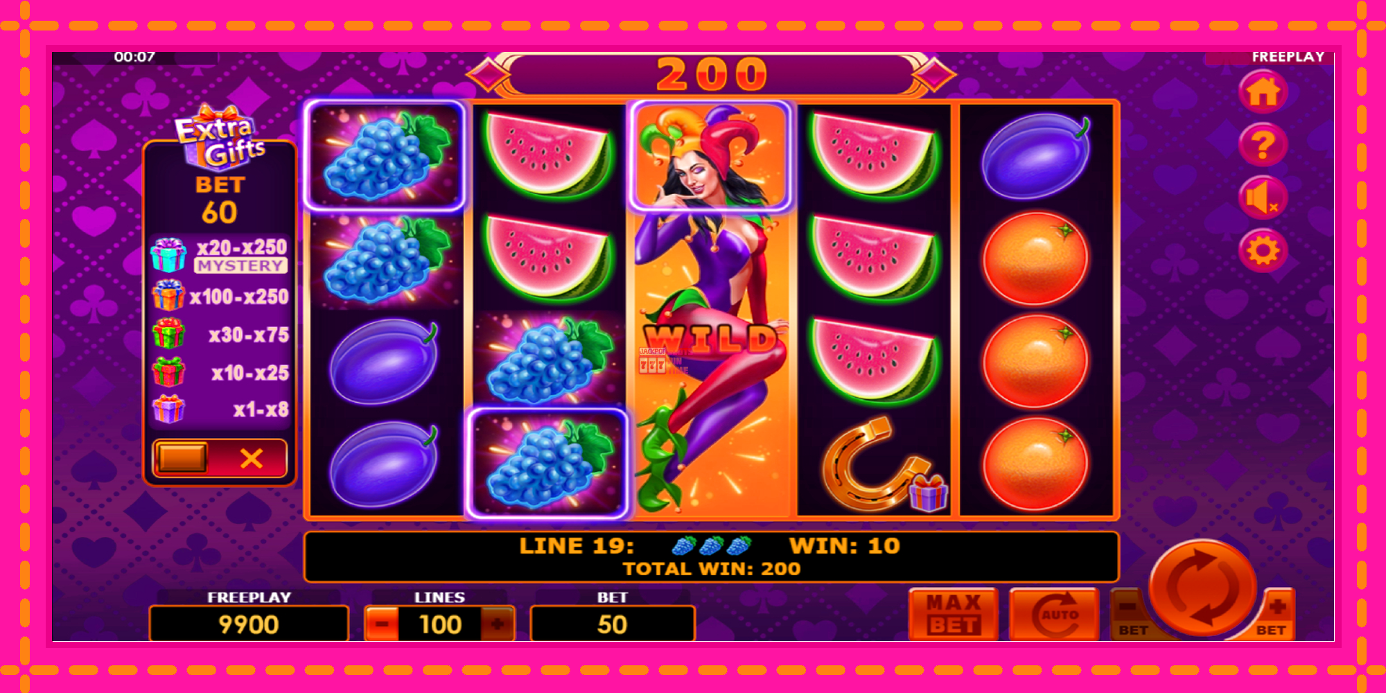 Slot machine Lucky Joker 100 Extra Gifts gratuitamente, immagine 3