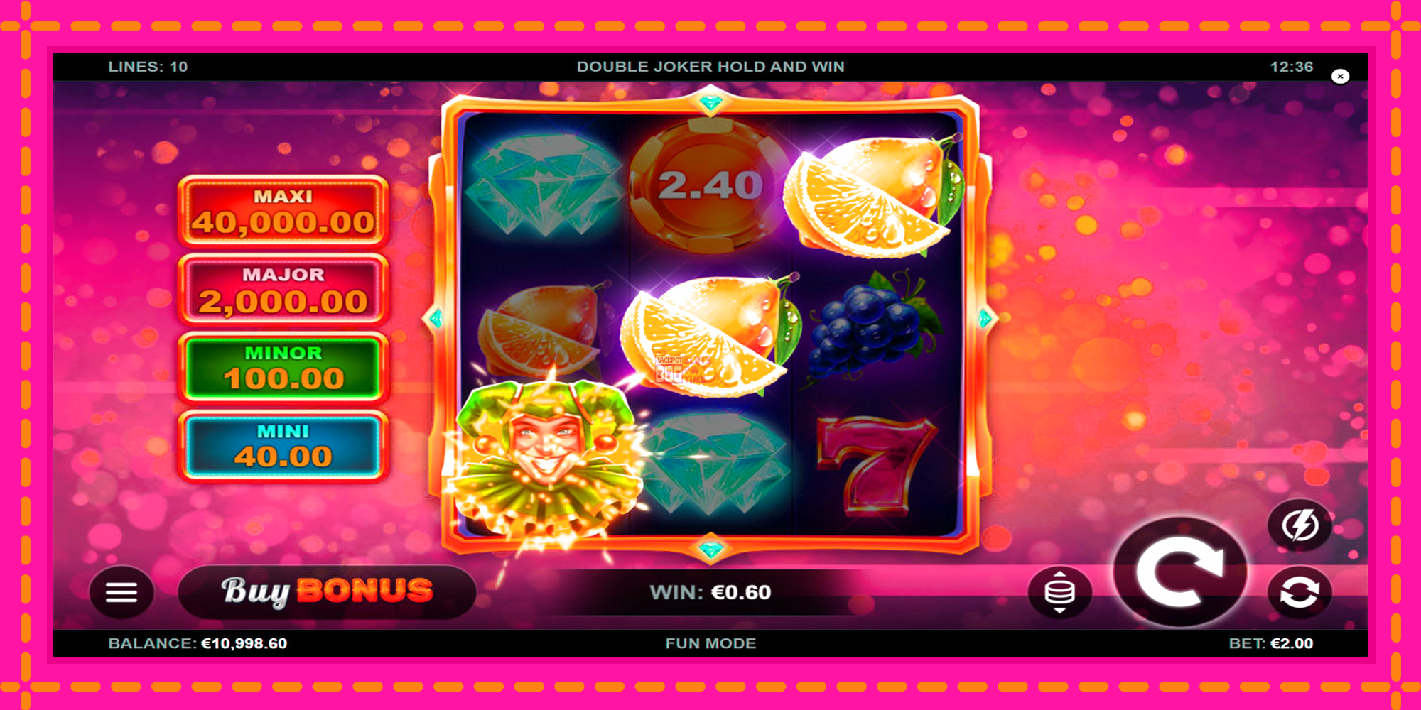 Slot machine Double Joker Hold and Win gratuitamente, immagine 2