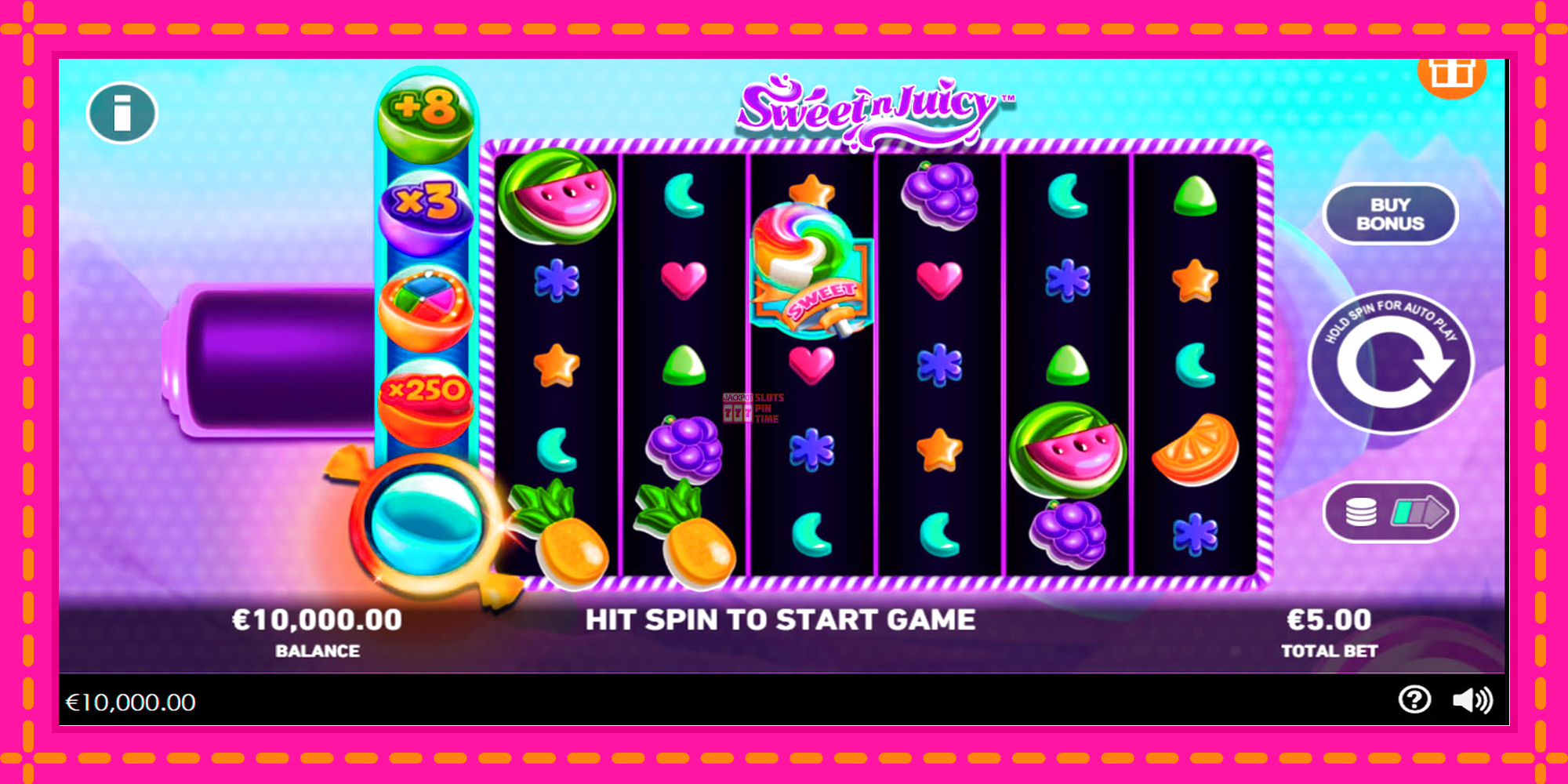 Slot machine Sweet N Juicy gratuitamente, immagine 1