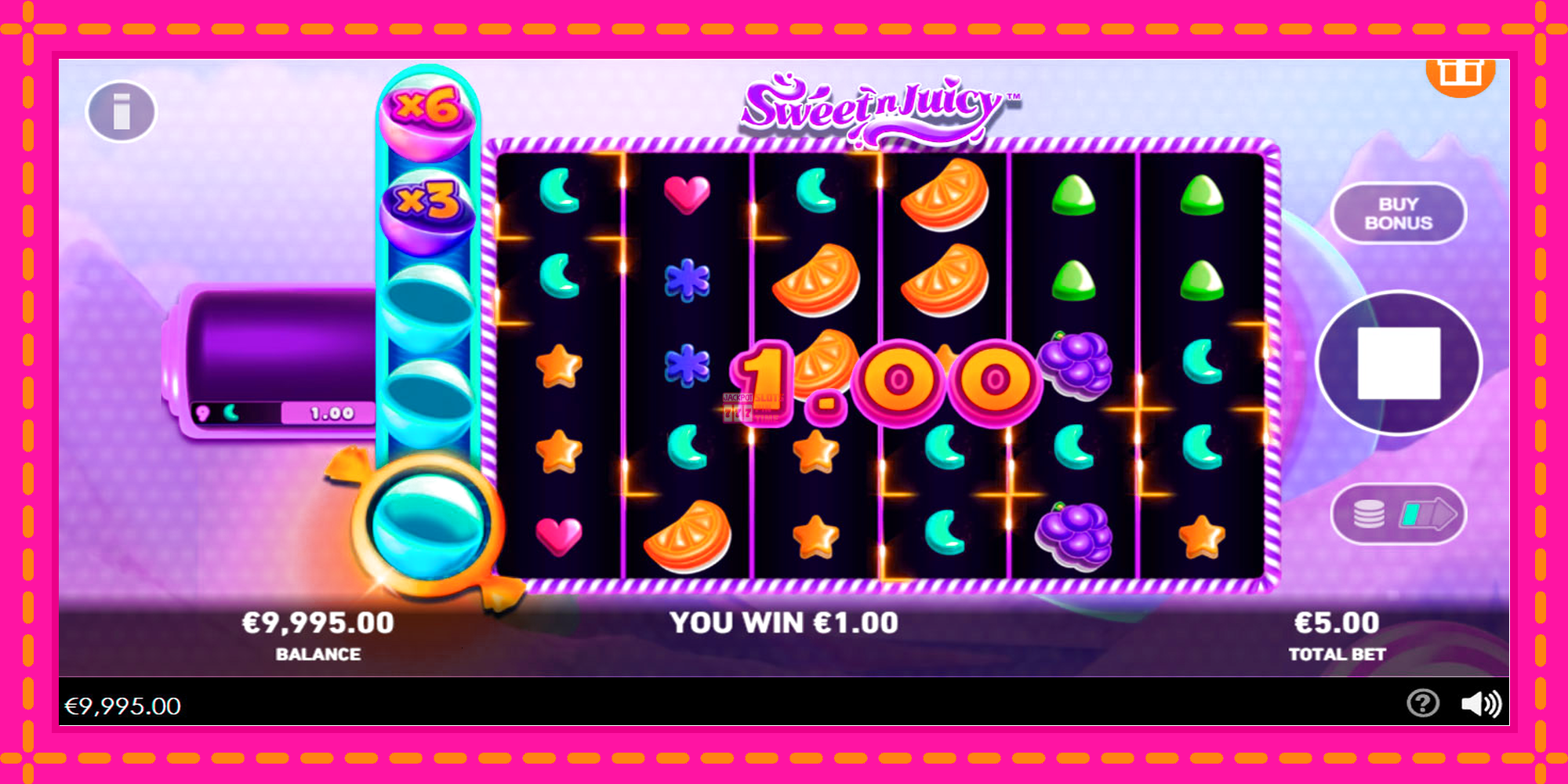 Slot machine Sweet N Juicy gratuitamente, immagine 2