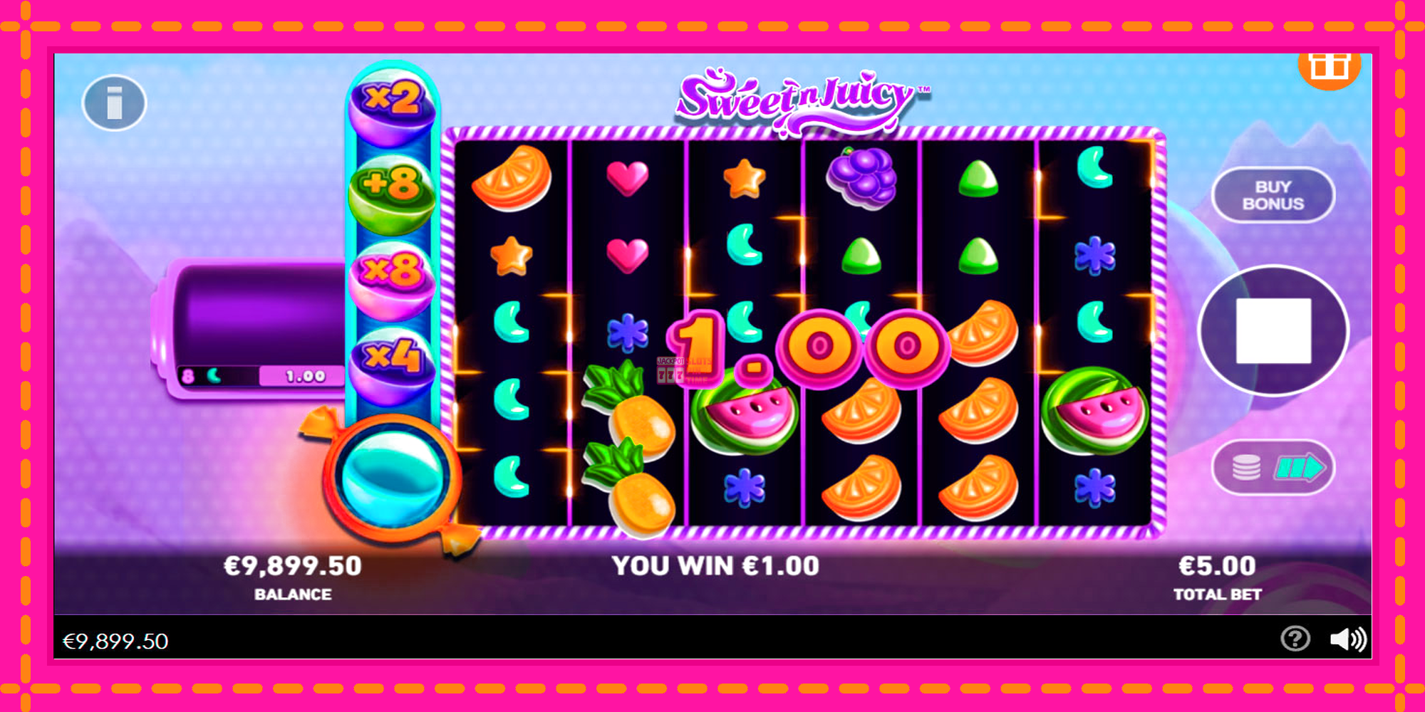 Slot machine Sweet N Juicy gratuitamente, immagine 4