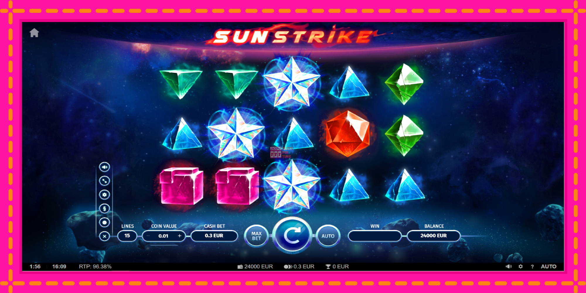 Slot machine Sun Strike gratuitamente, immagine 2