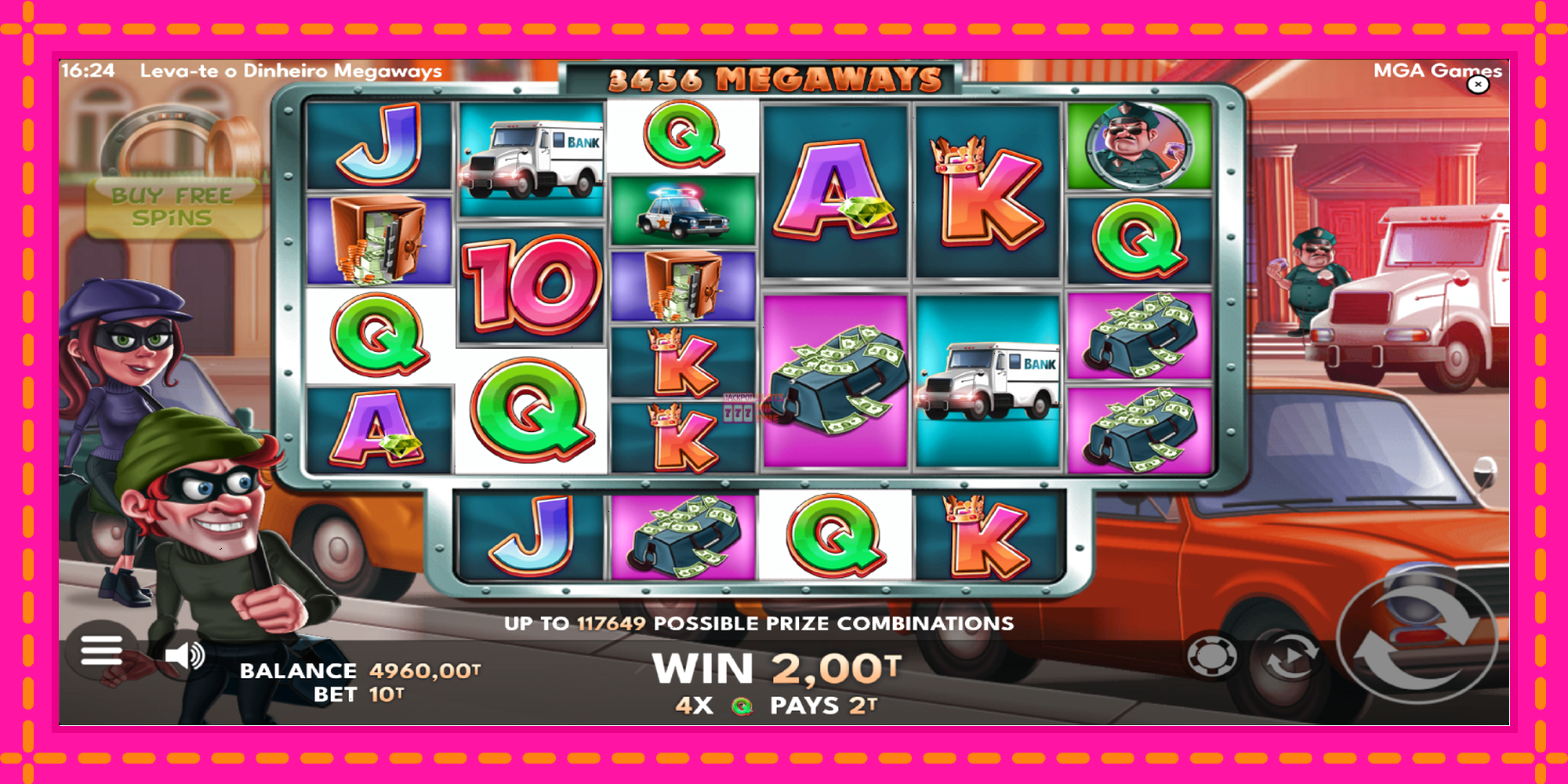 Slot machine Leva-te o Dinheiro Megaways gratuitamente, immagine 3