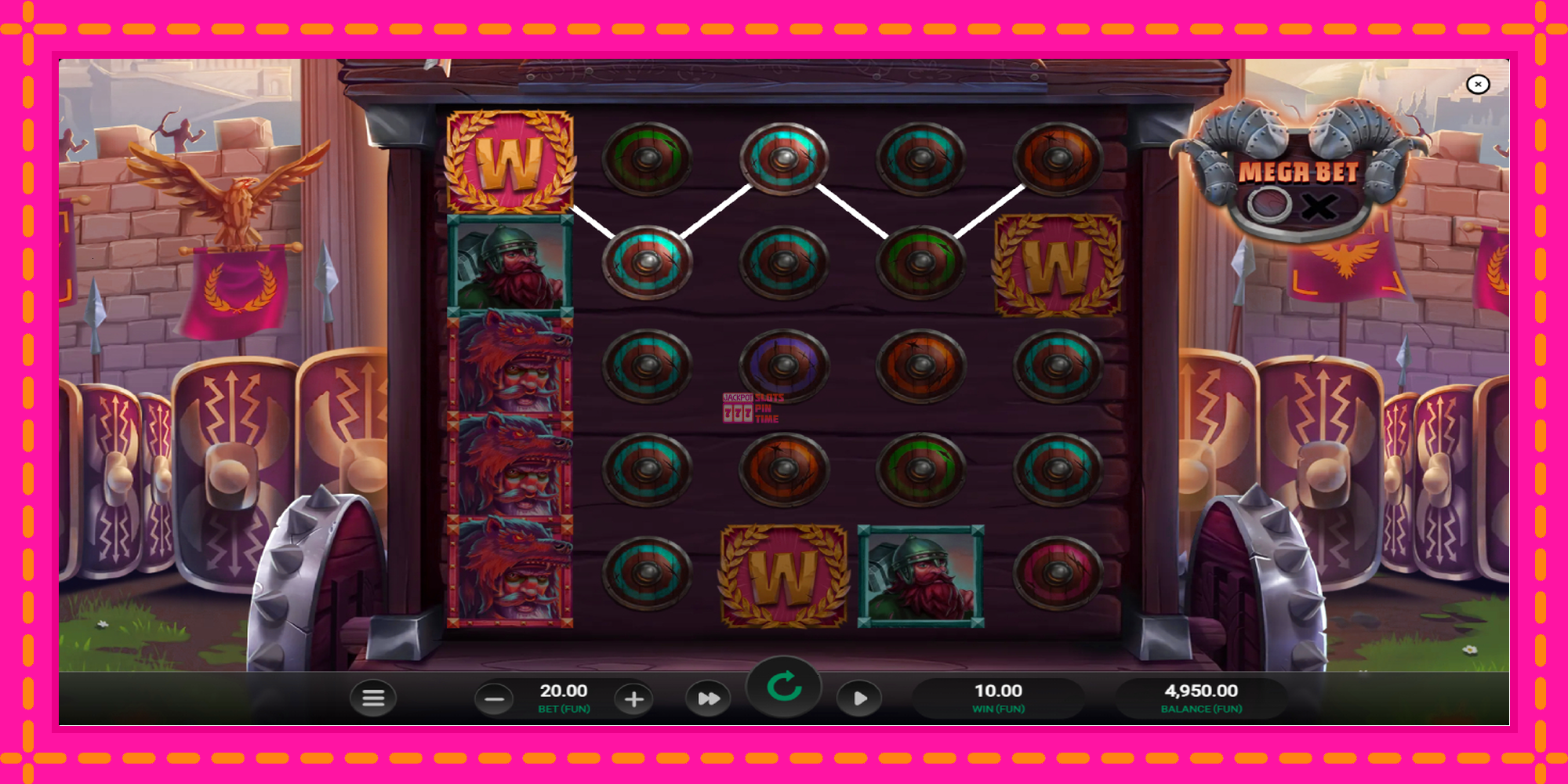 Slot machine Roman Rivals Blood and Sand Dream Drop gratuitamente, immagine 3