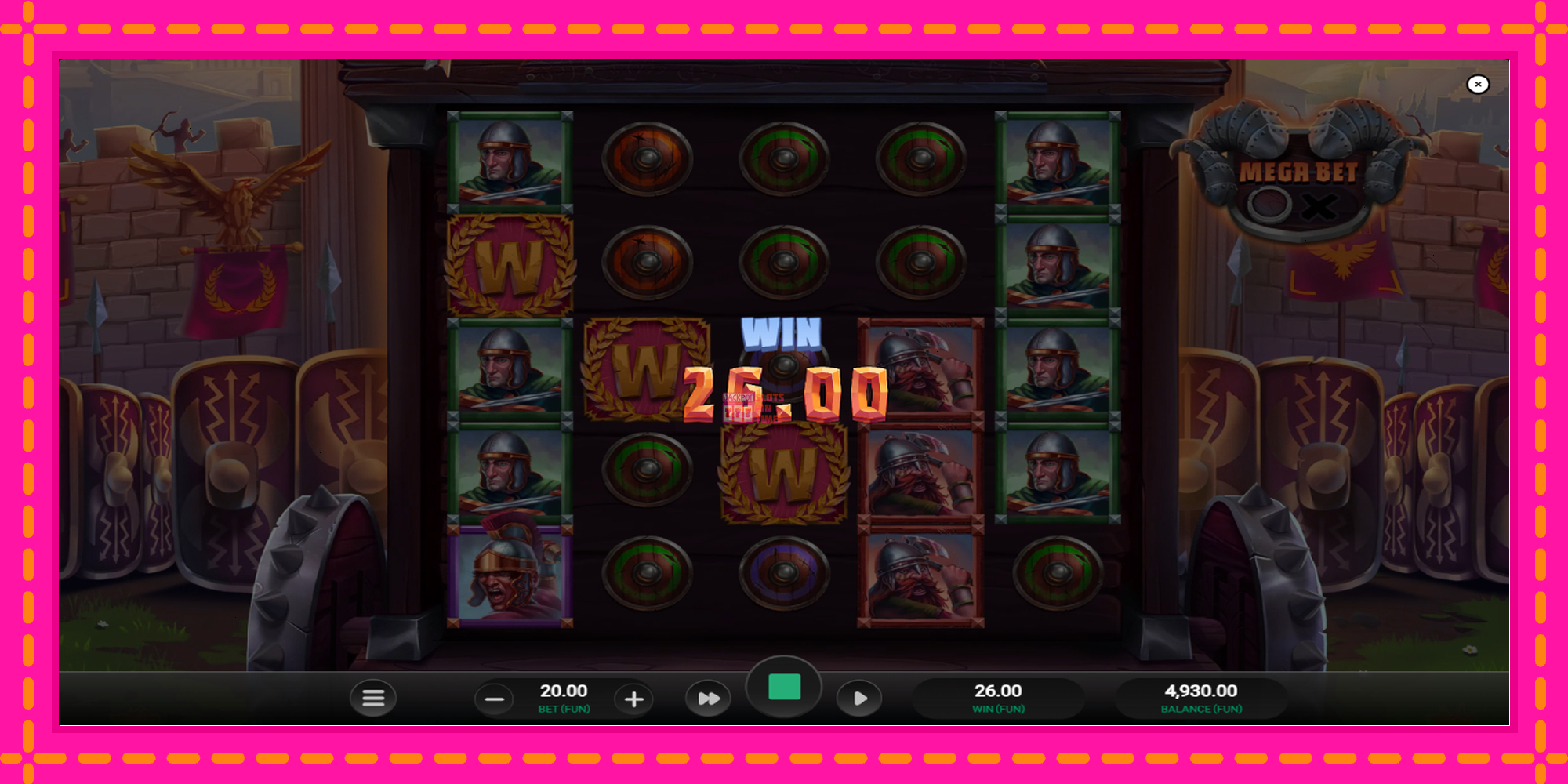 Slot machine Roman Rivals Blood and Sand Dream Drop gratuitamente, immagine 4