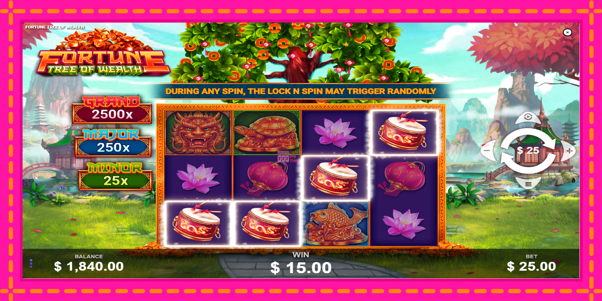 Slot machine Fortune Tree of Wealth gratuitamente, immagine 3