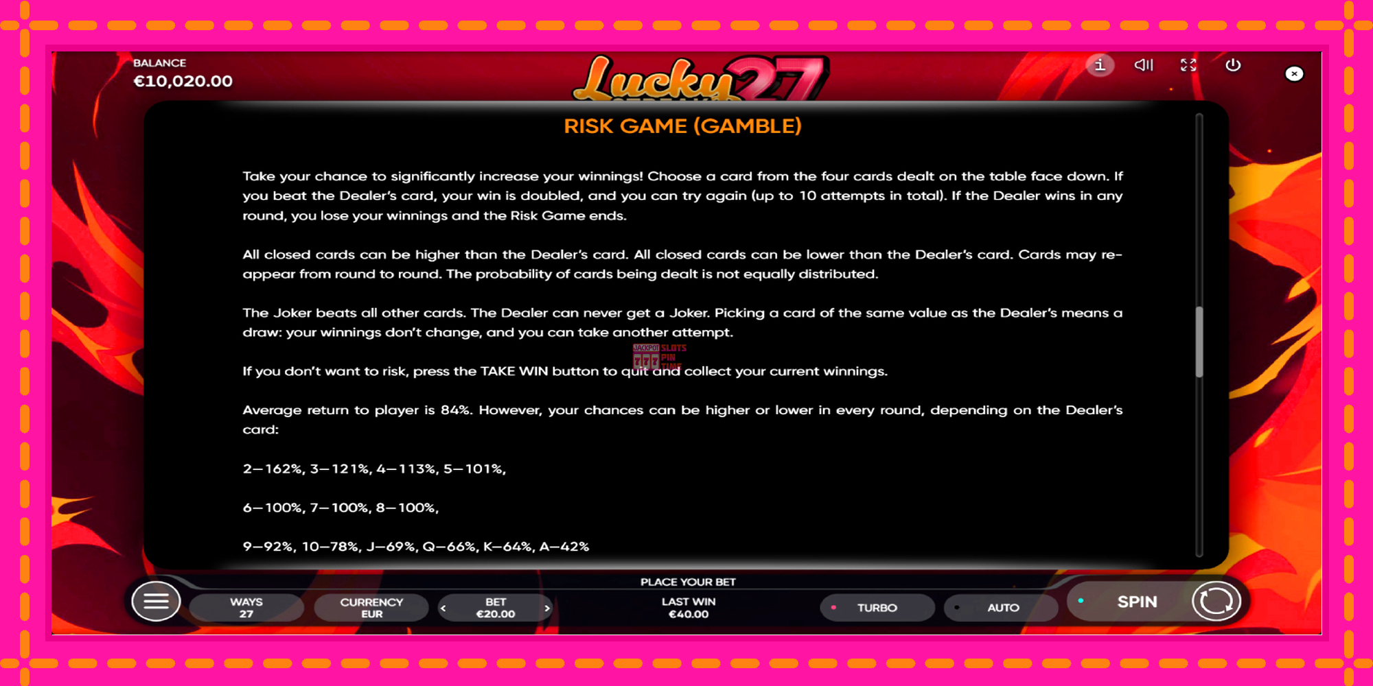 Slot machine Lucky Streak 27 gratuitamente, immagine 6