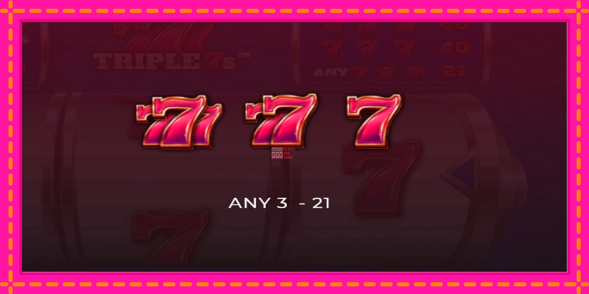 Slot machine Triple 7s gratuitamente, immagine 4