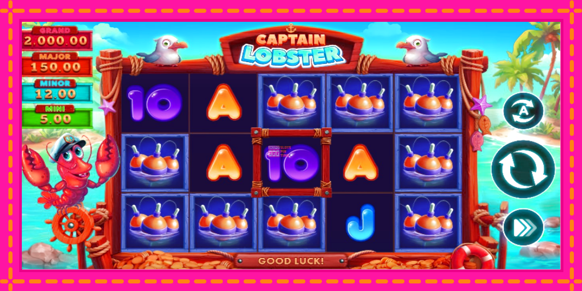 Slot machine Captain Lobster gratuitamente, immagine 1