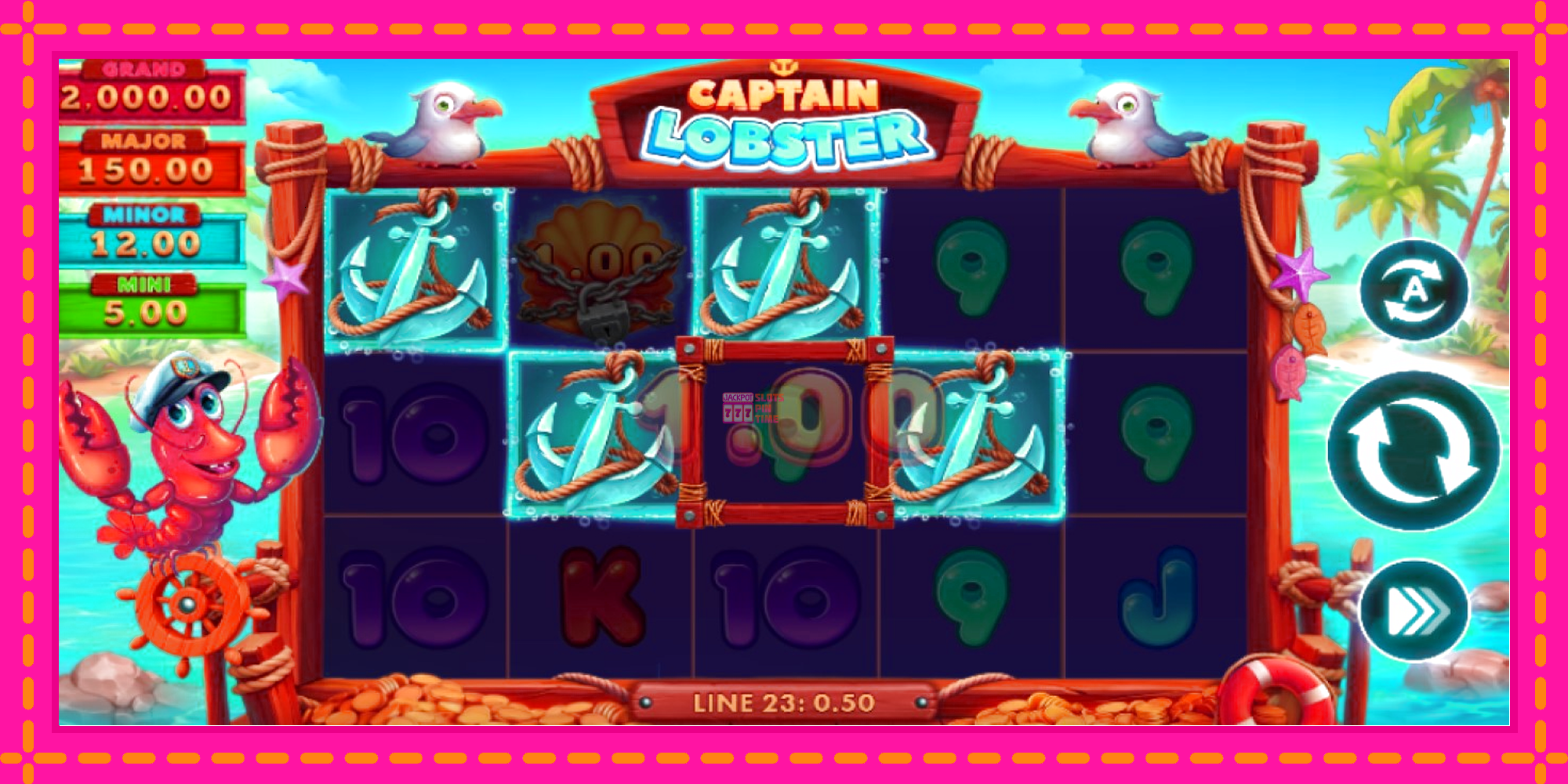 Slot machine Captain Lobster gratuitamente, immagine 4