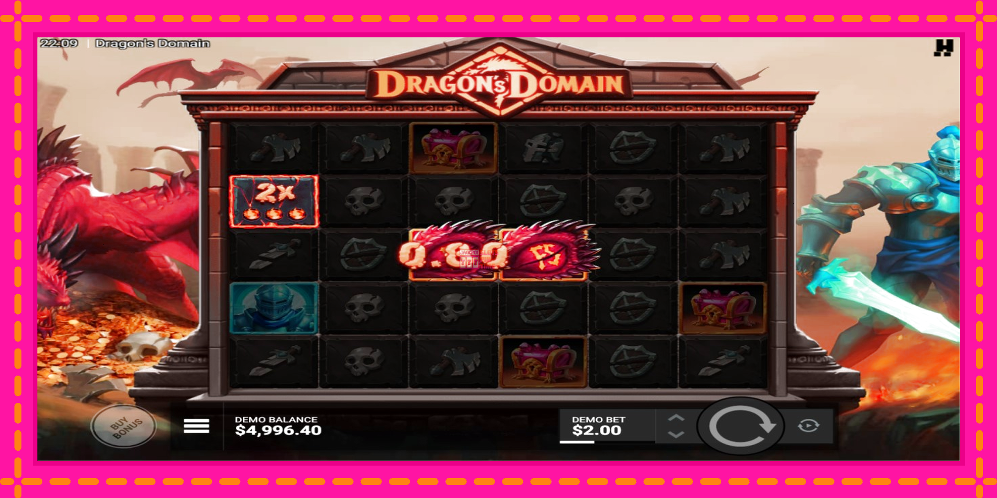 Slot machine Dragons Domain gratuitamente, immagine 3