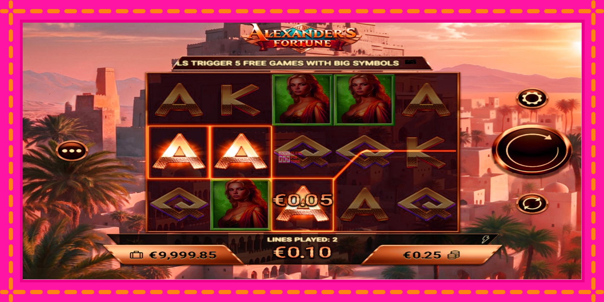 Slot machine Alexanders Fortune gratuitamente, immagine 3