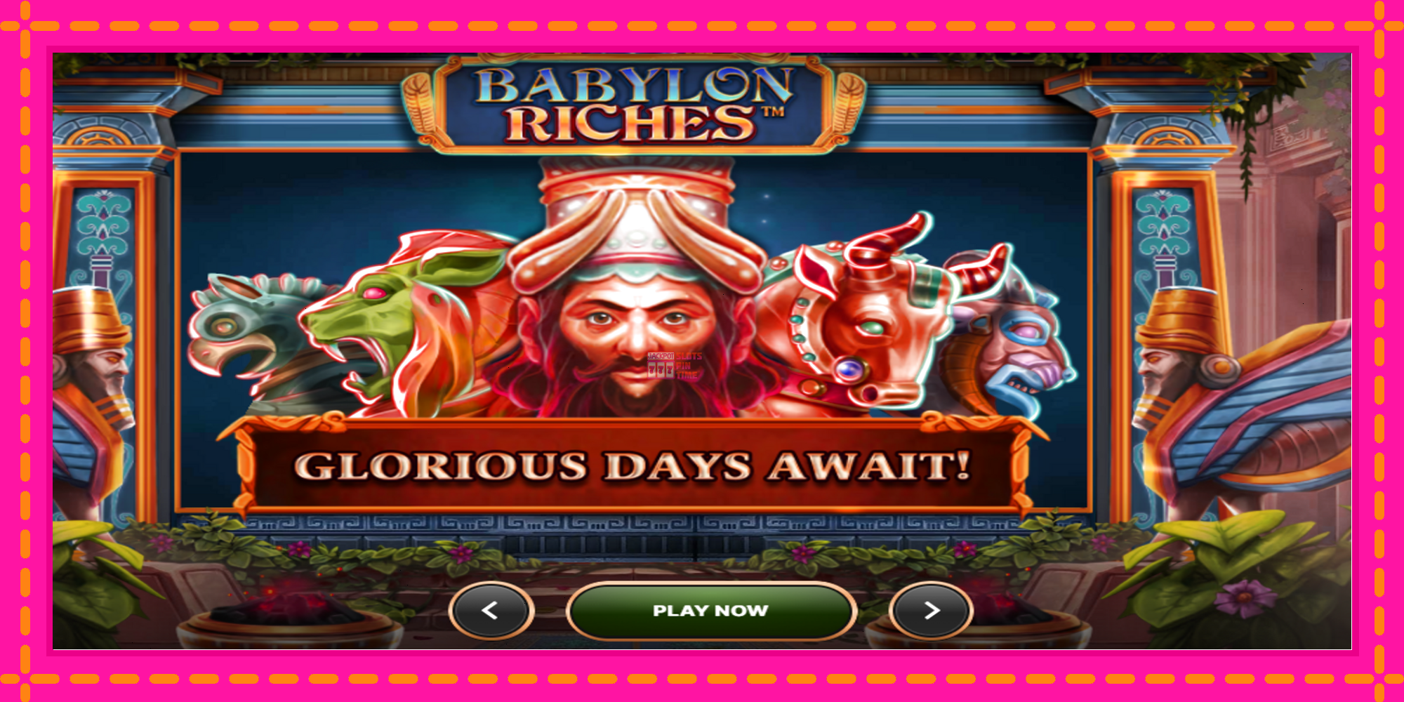 Slot machine Babylon Riches gratuitamente, immagine 1