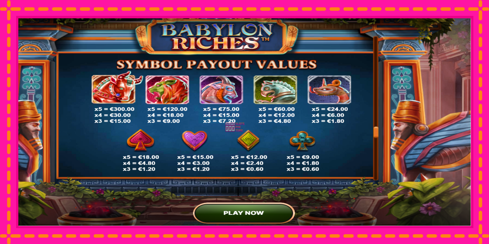 Slot machine Babylon Riches gratuitamente, immagine 6