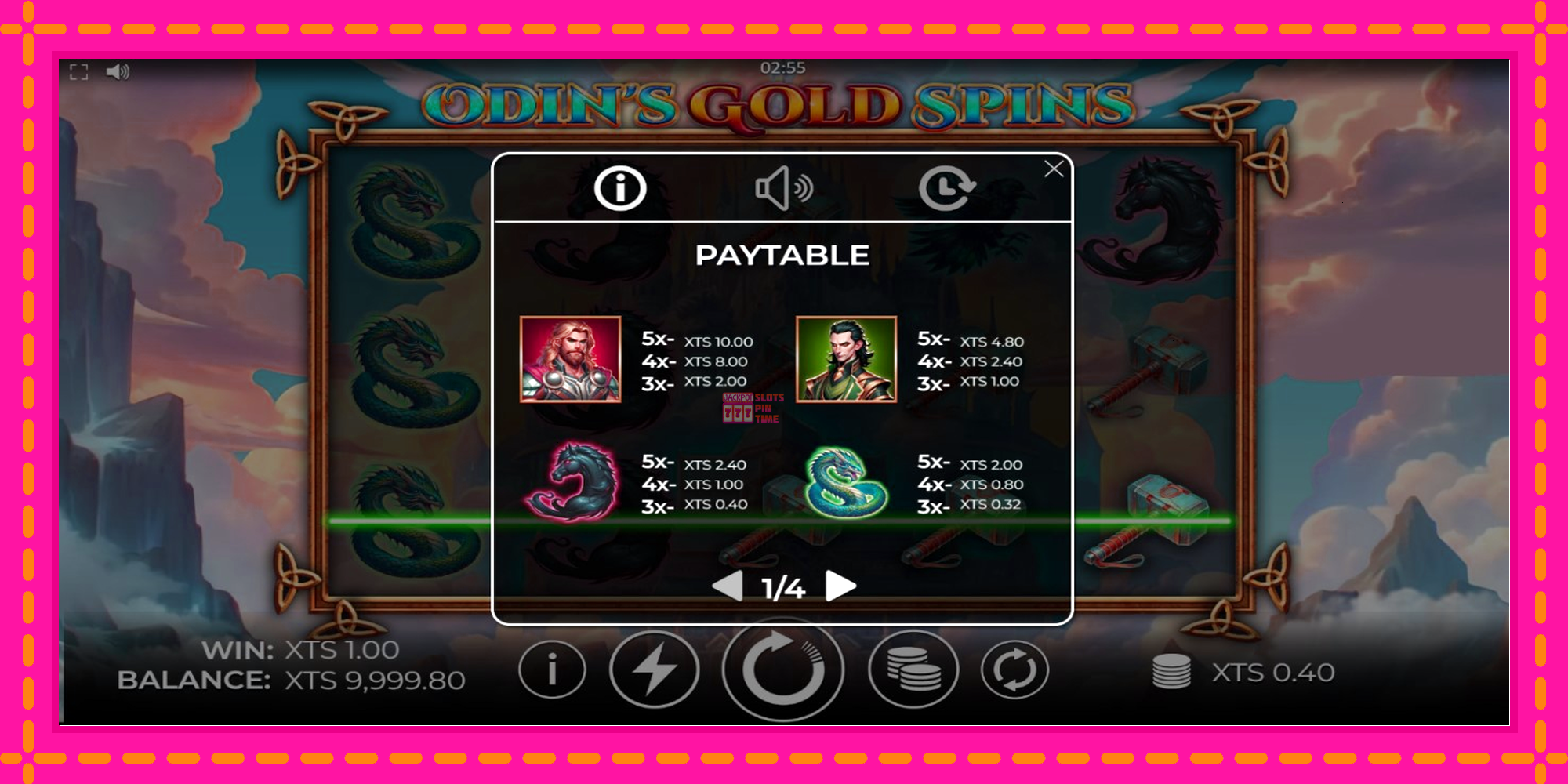 Slot machine Odins Gold Spins gratuitamente, immagine 4