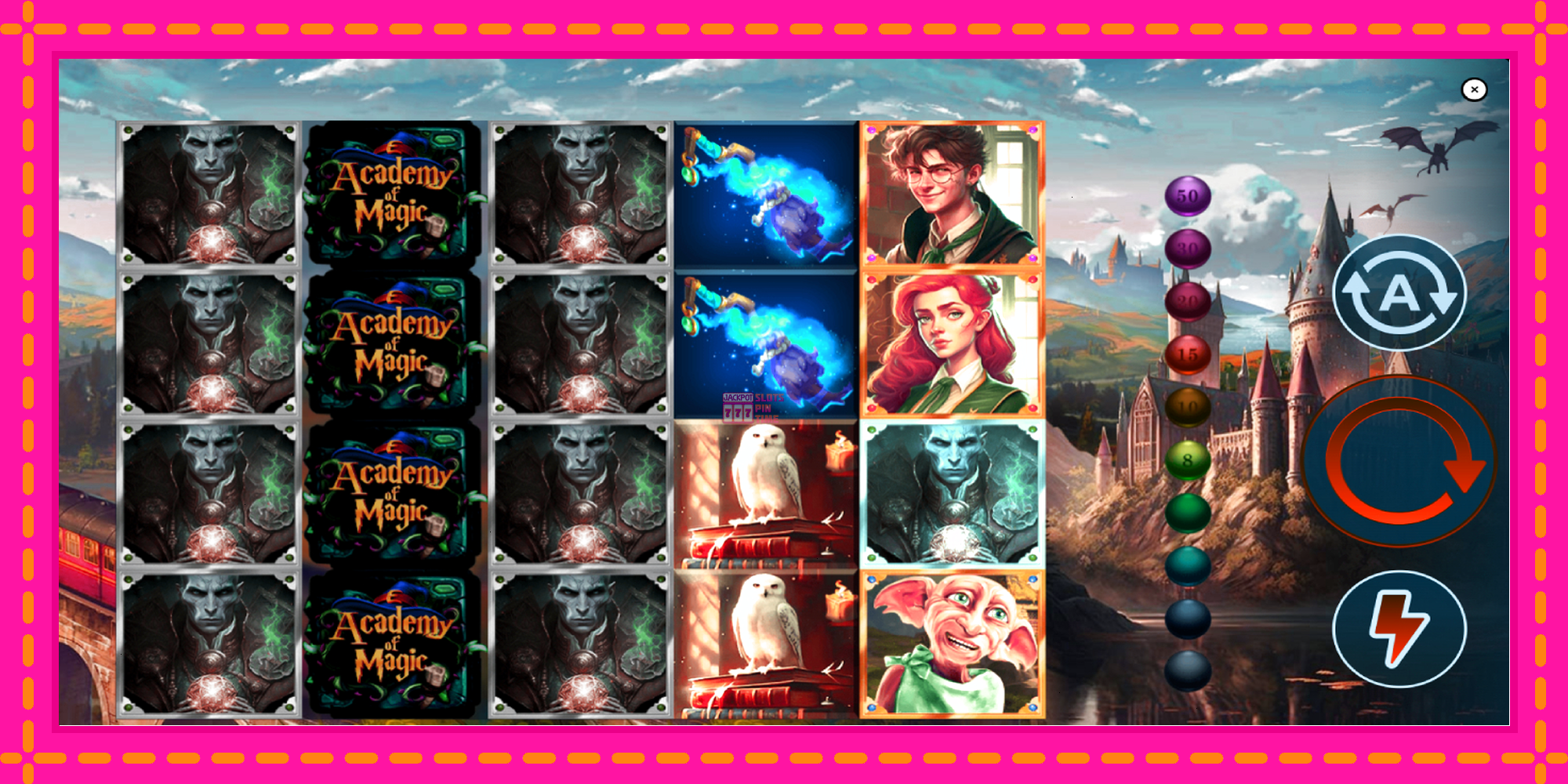 Slot machine Academy of Magic gratuitamente, immagine 3