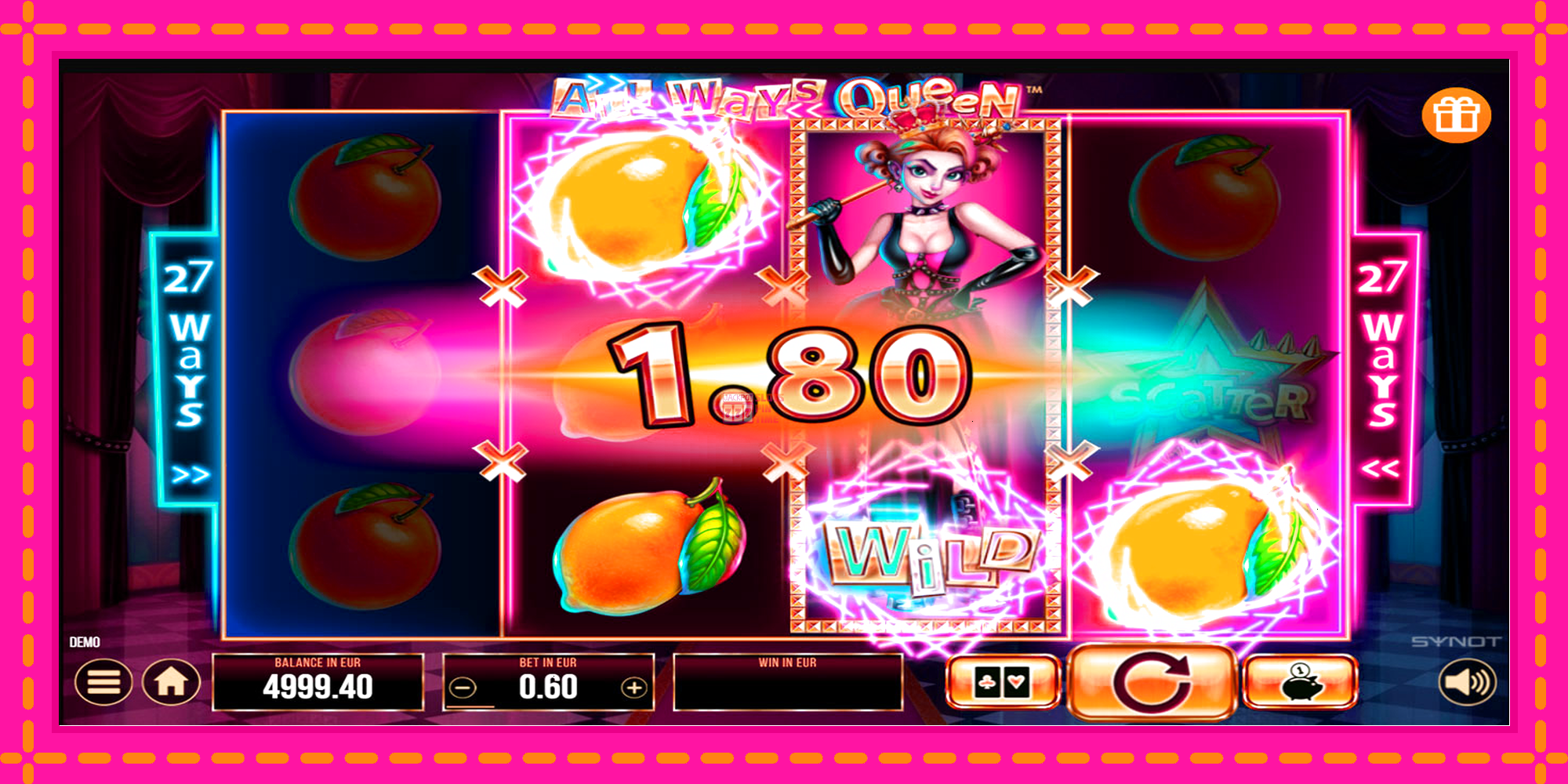 Slot machine All Ways Queen gratuitamente, immagine 5