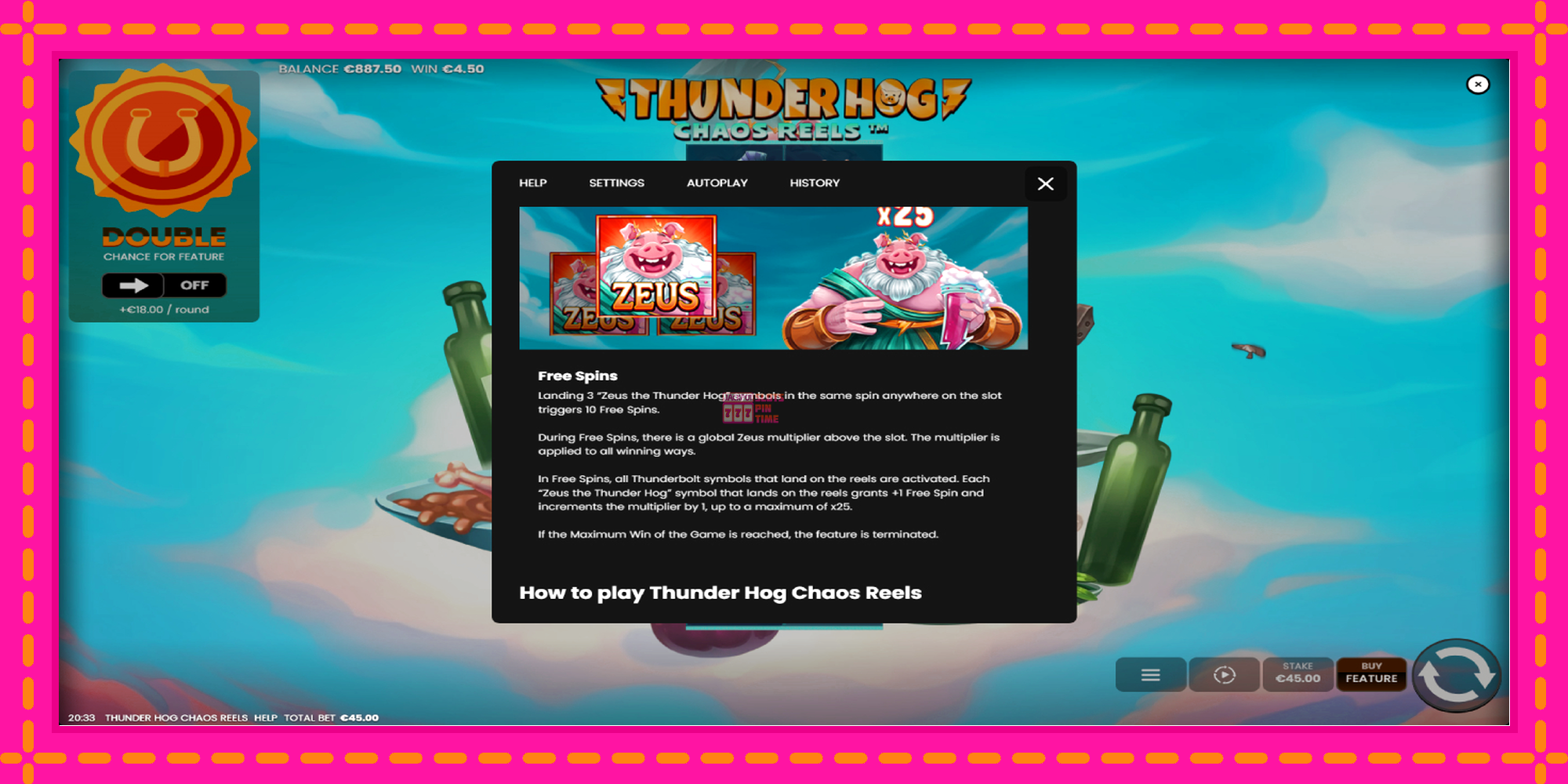 Slot machine Thunder Hog Chaos Reels gratuitamente, immagine 7