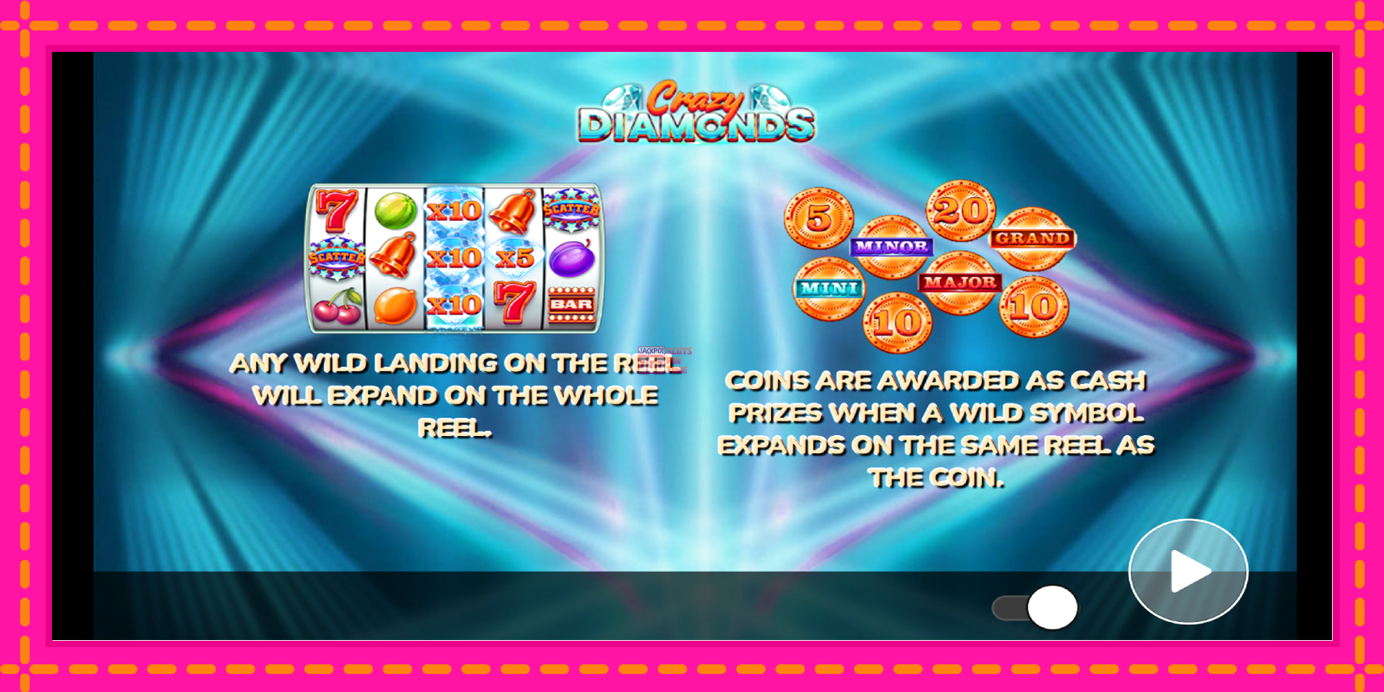 Slot machine Crazy Diamonds gratuitamente, immagine 1