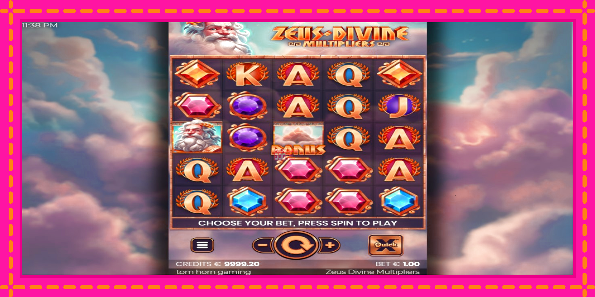 Slot machine Zeus Divine Multipliers gratuitamente, immagine 2