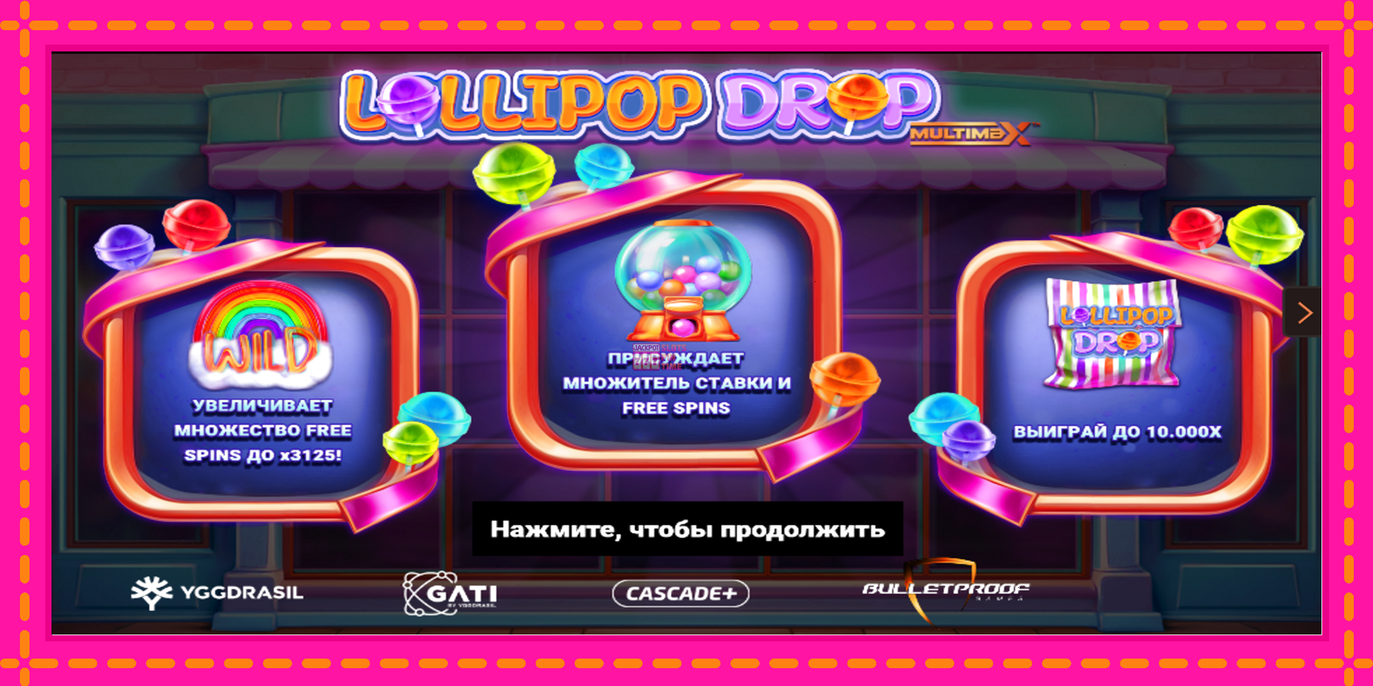 Slot machine Lollipop Drop MultiMax gratuitamente, immagine 1