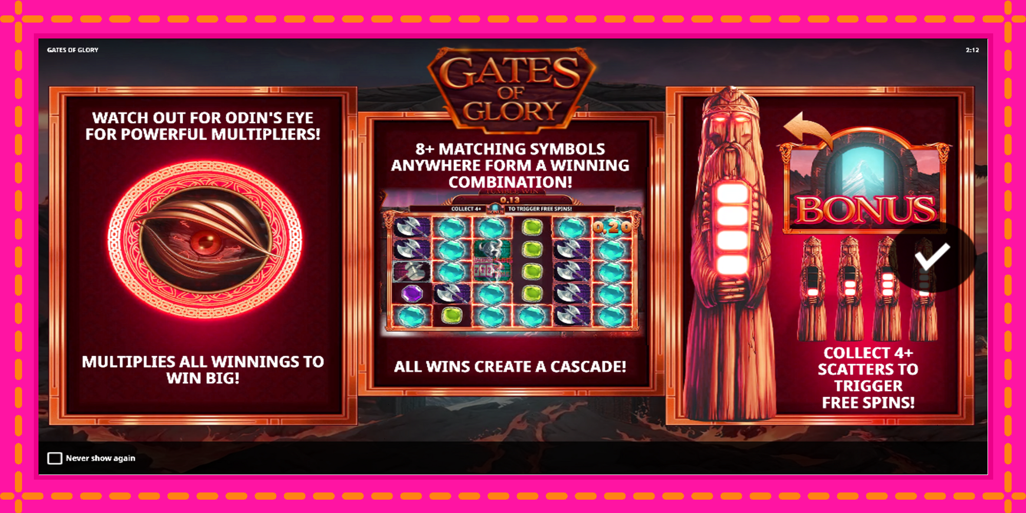 Slot machine Gates of Glory gratuitamente, immagine 1